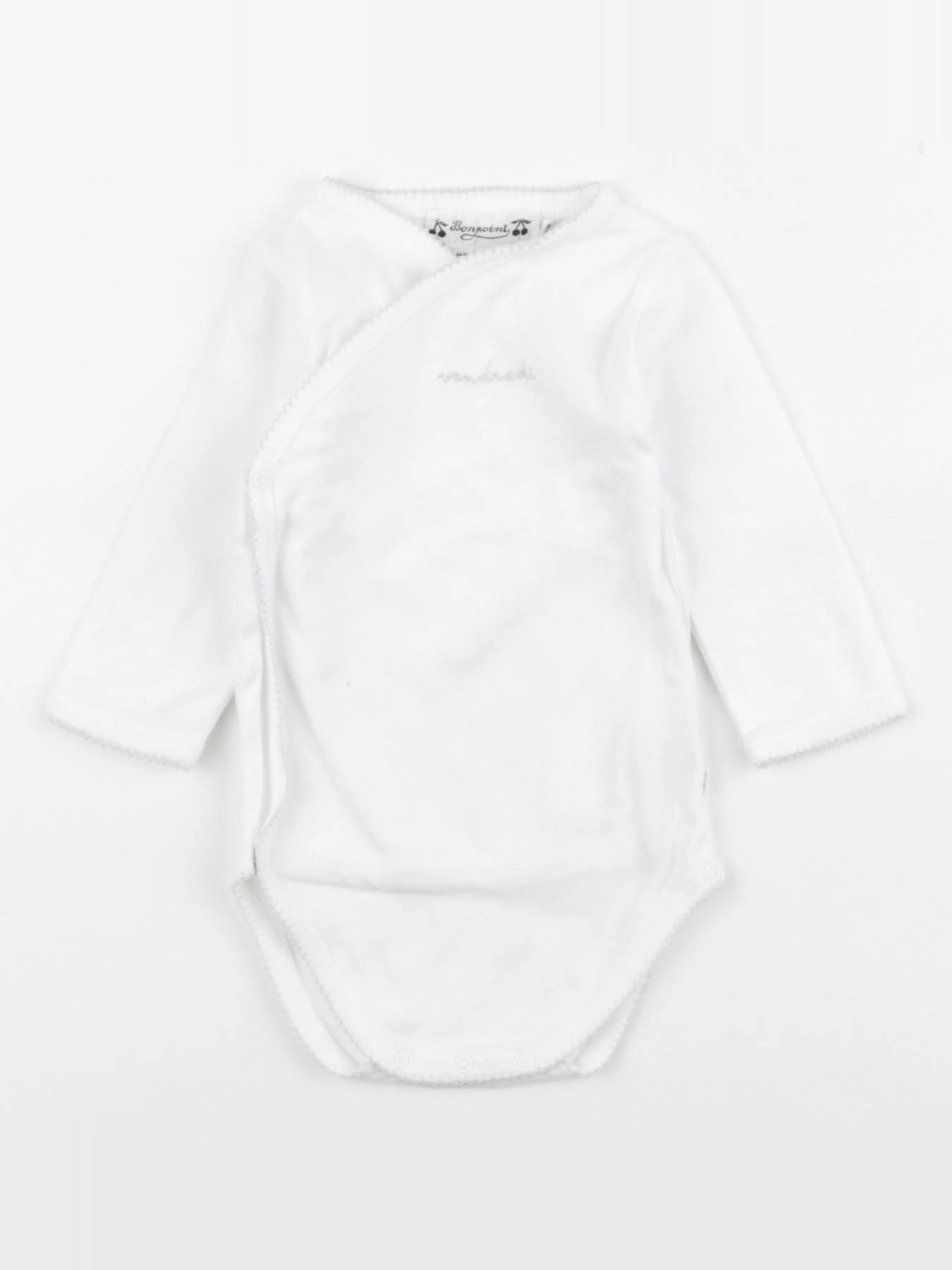 Bonpoint - body blanc - 6 mois