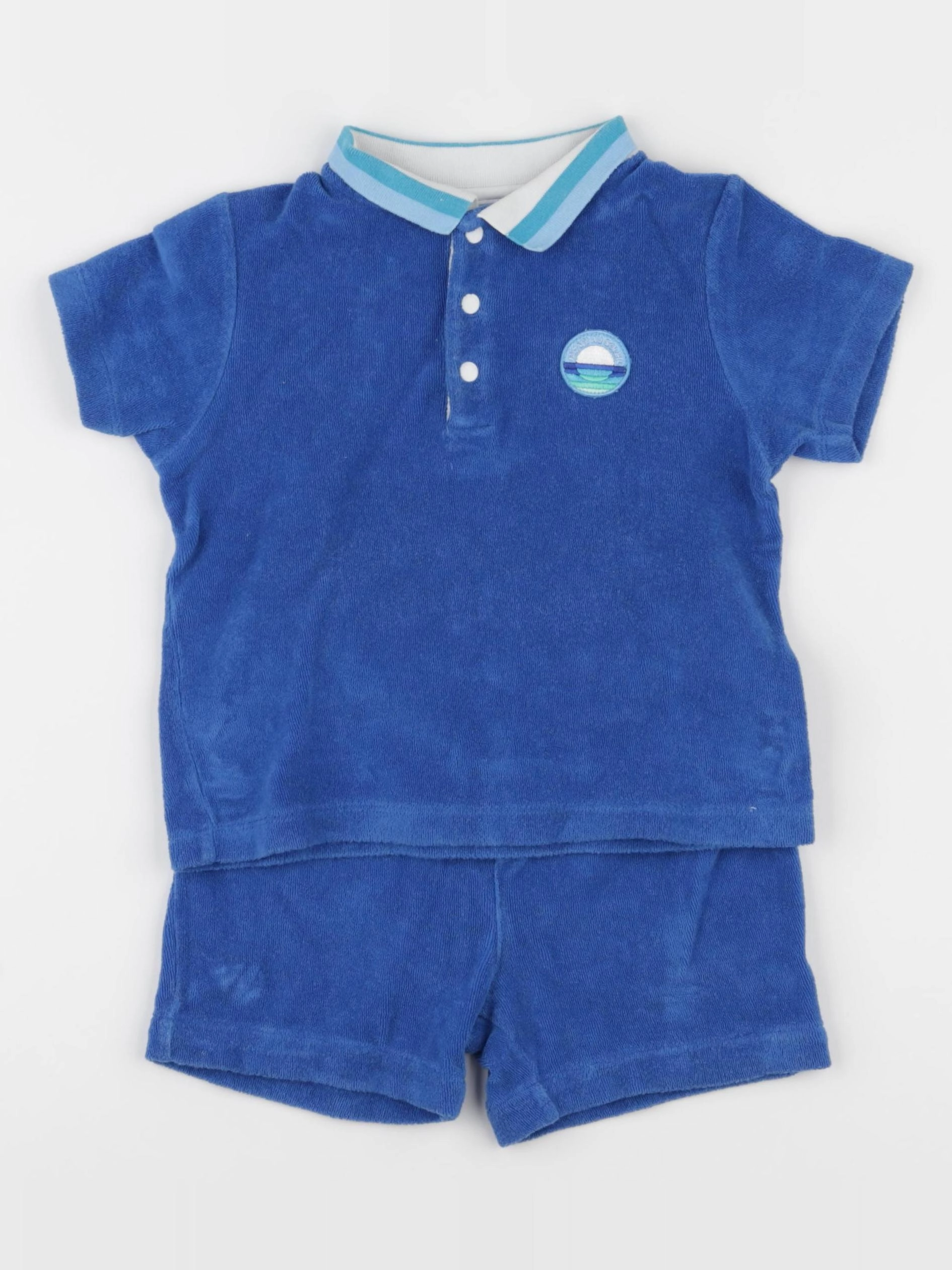 Jacadi - ensemble bleu - 36 mois