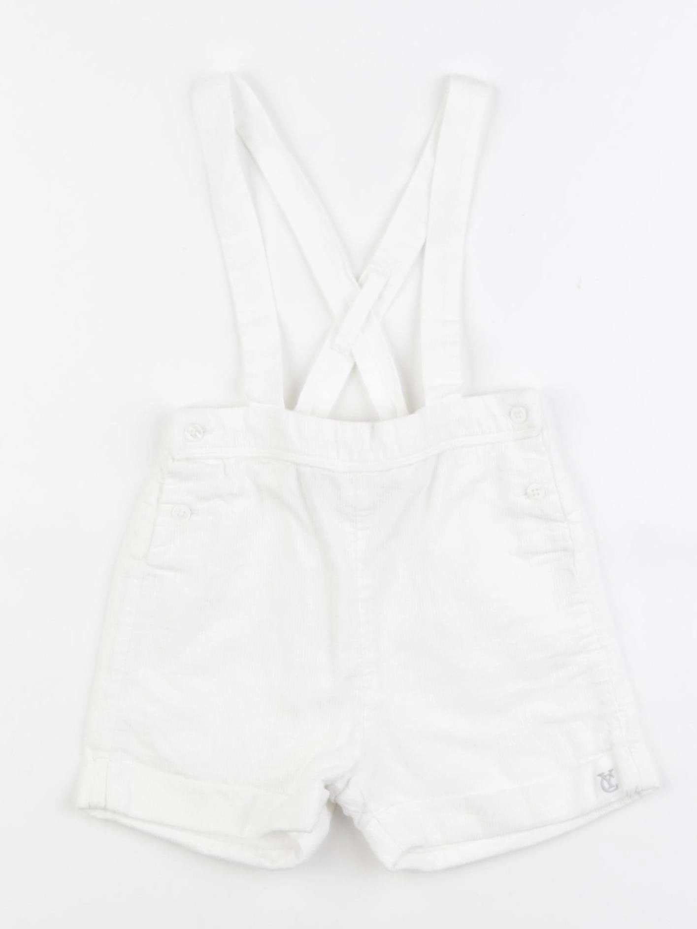 Cyrillus - short blanc - 18 mois