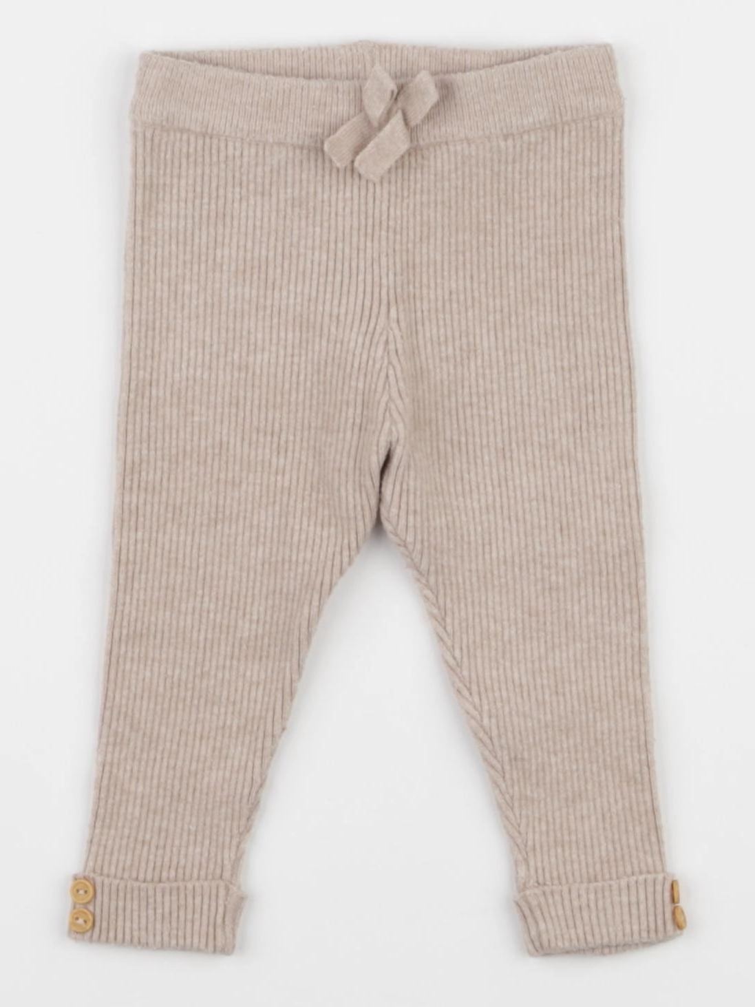 Vertbaudet - legging beige - 6 mois