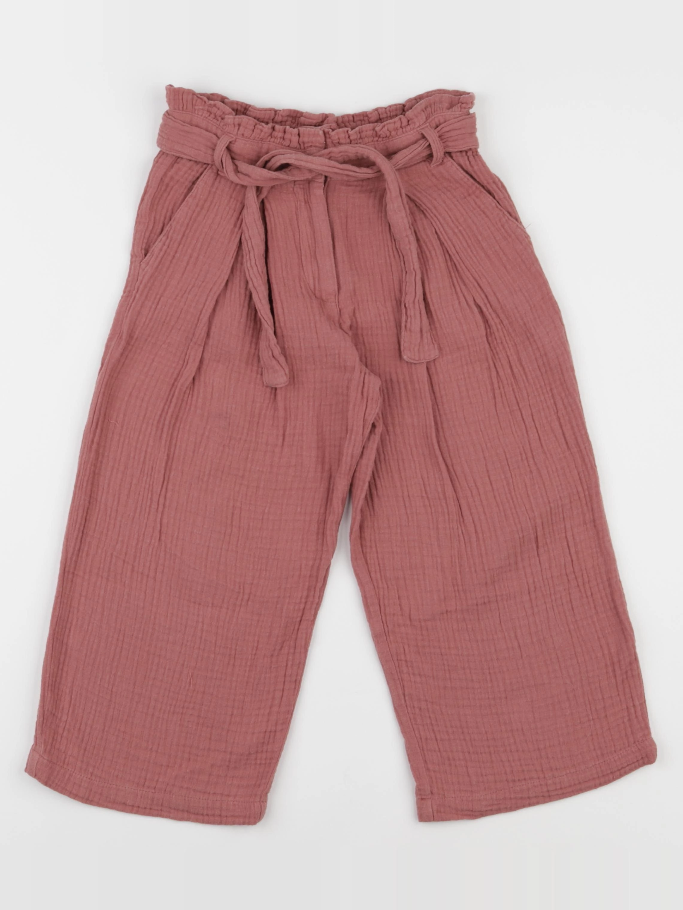 Vertbaudet - pantalon rose - 6 ans
