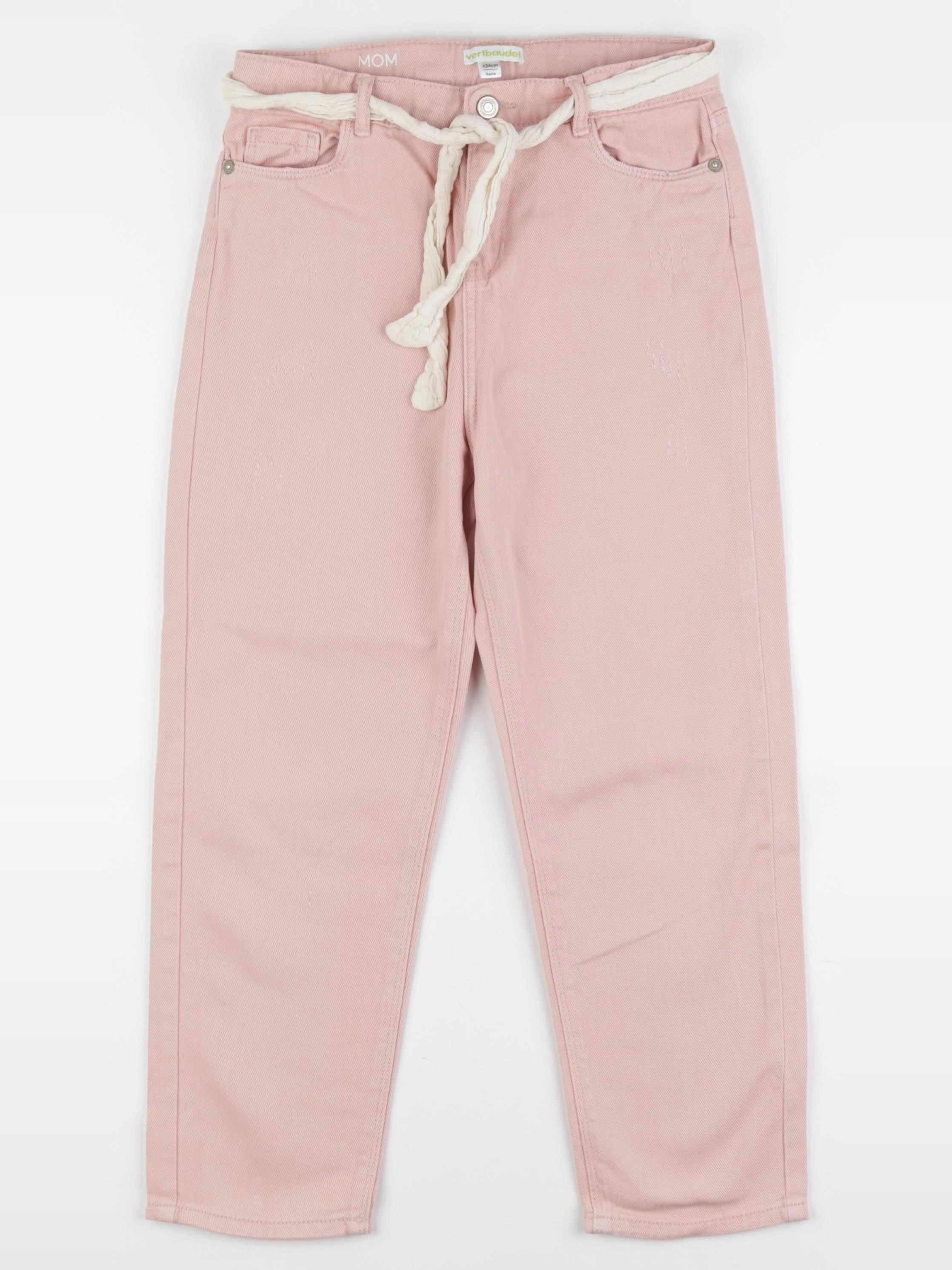 Vertbaudet - pantalon rose - 9 ans