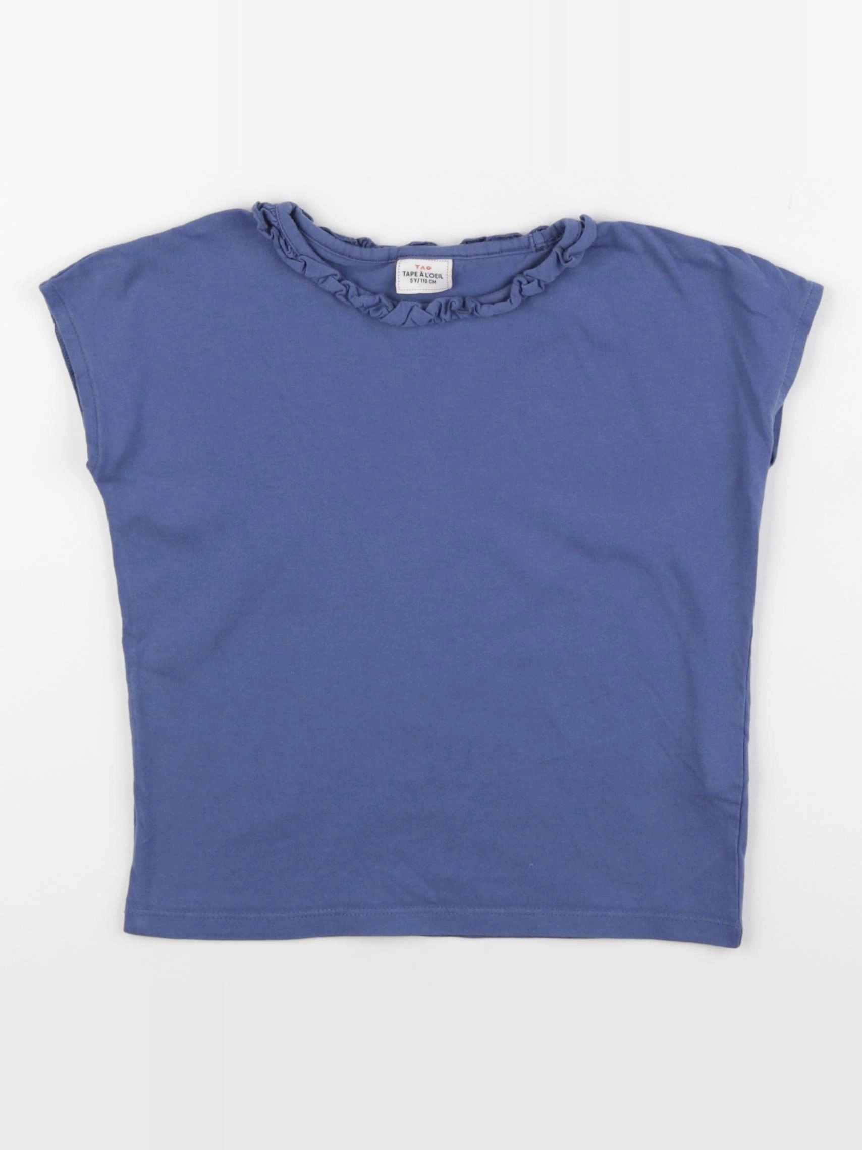 Tape à l'oeil - tee-shirt bleu - 5 ans