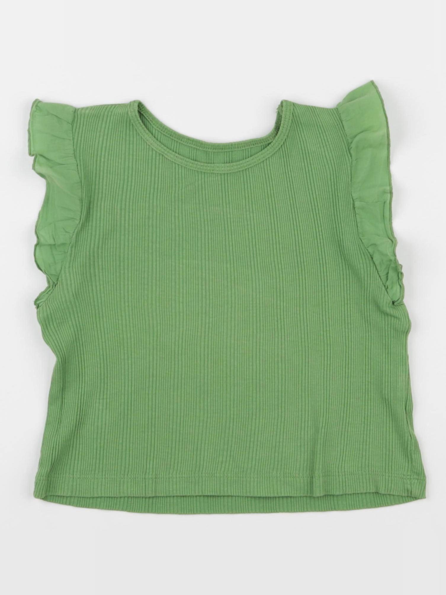 Monoprix - débardeur vert - 4 ans