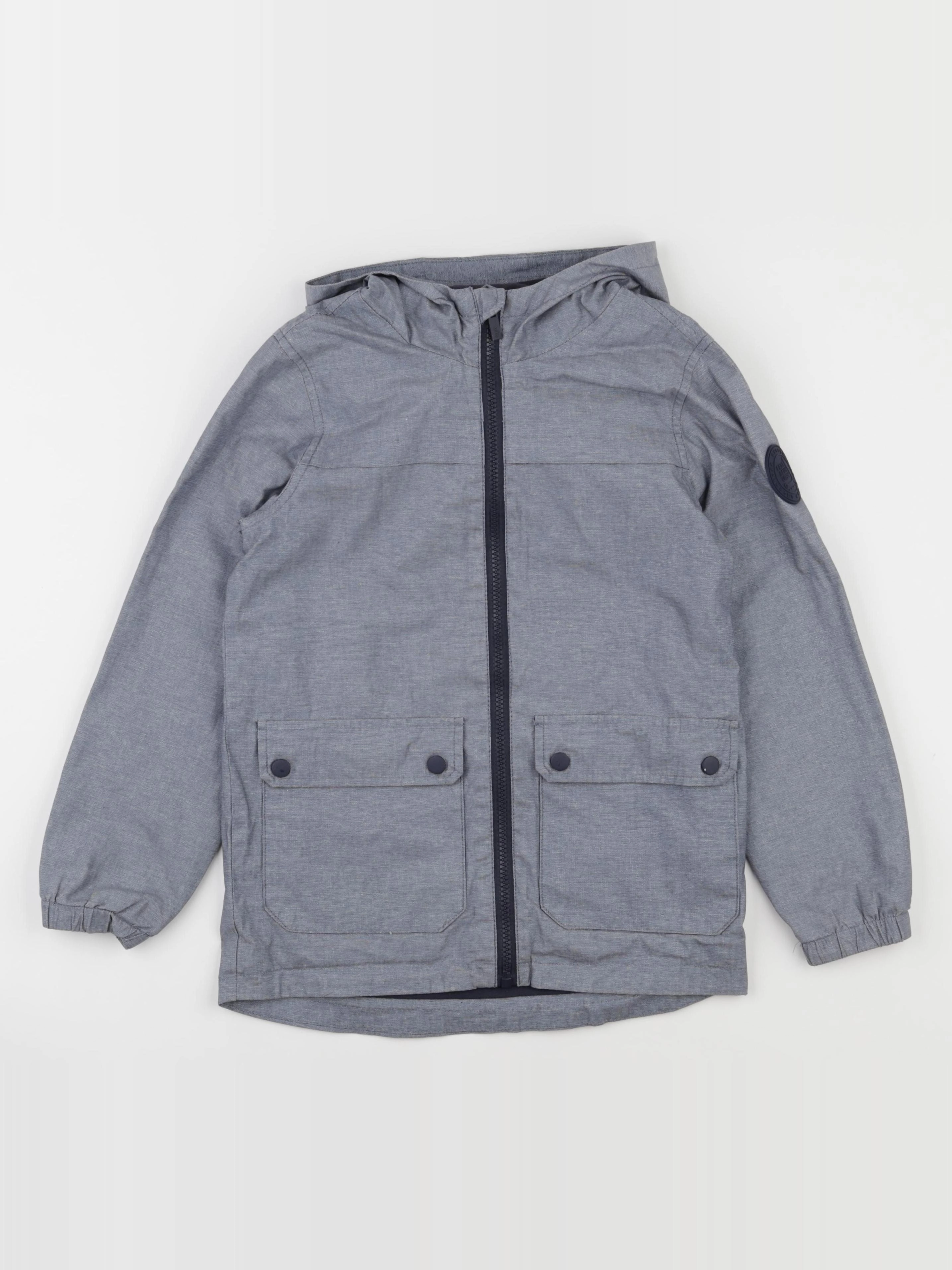 Vertbaudet - imperméable bleu - 8 ans