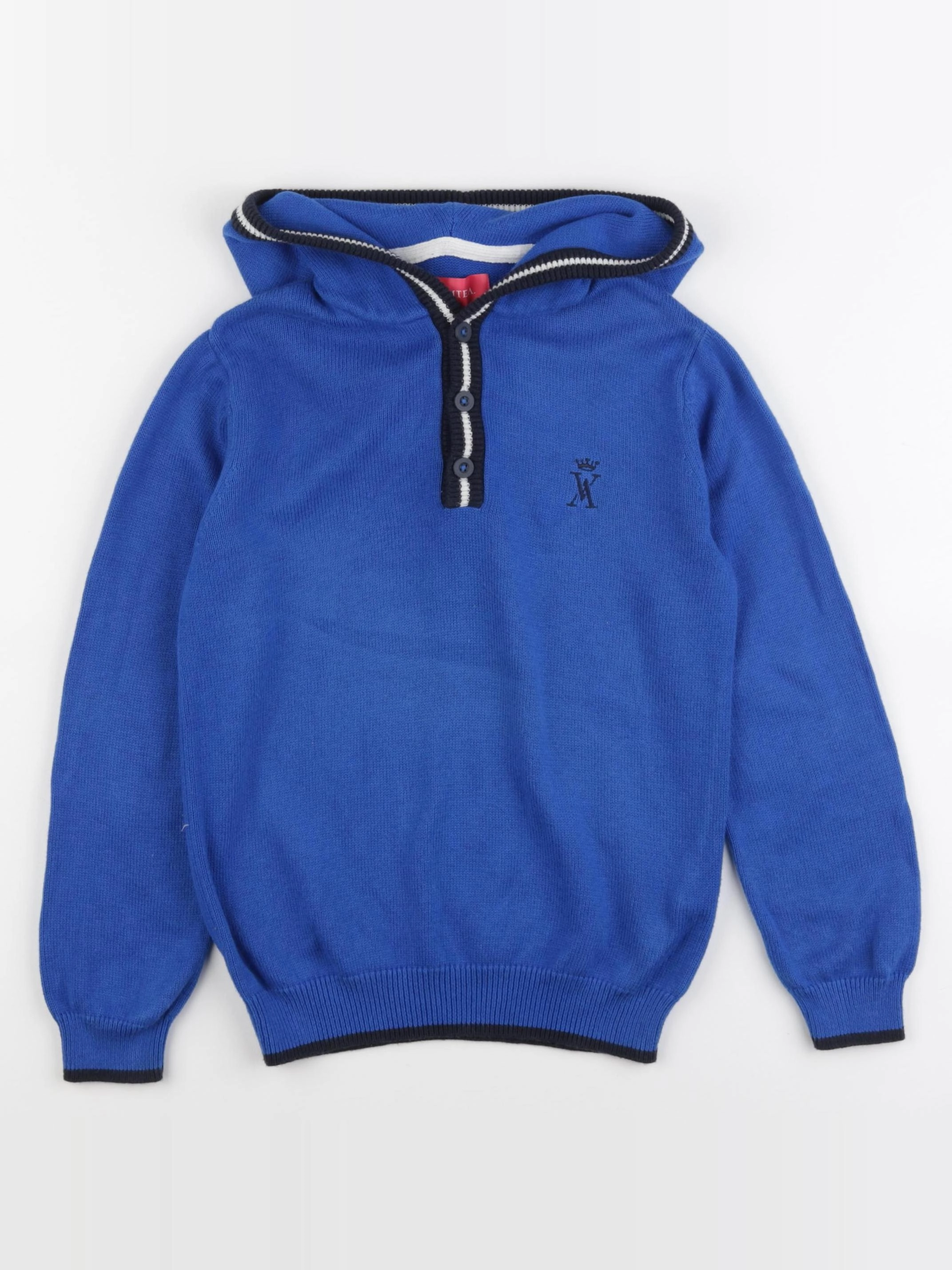 Vicomte A.  - pull bleu - 8 ans