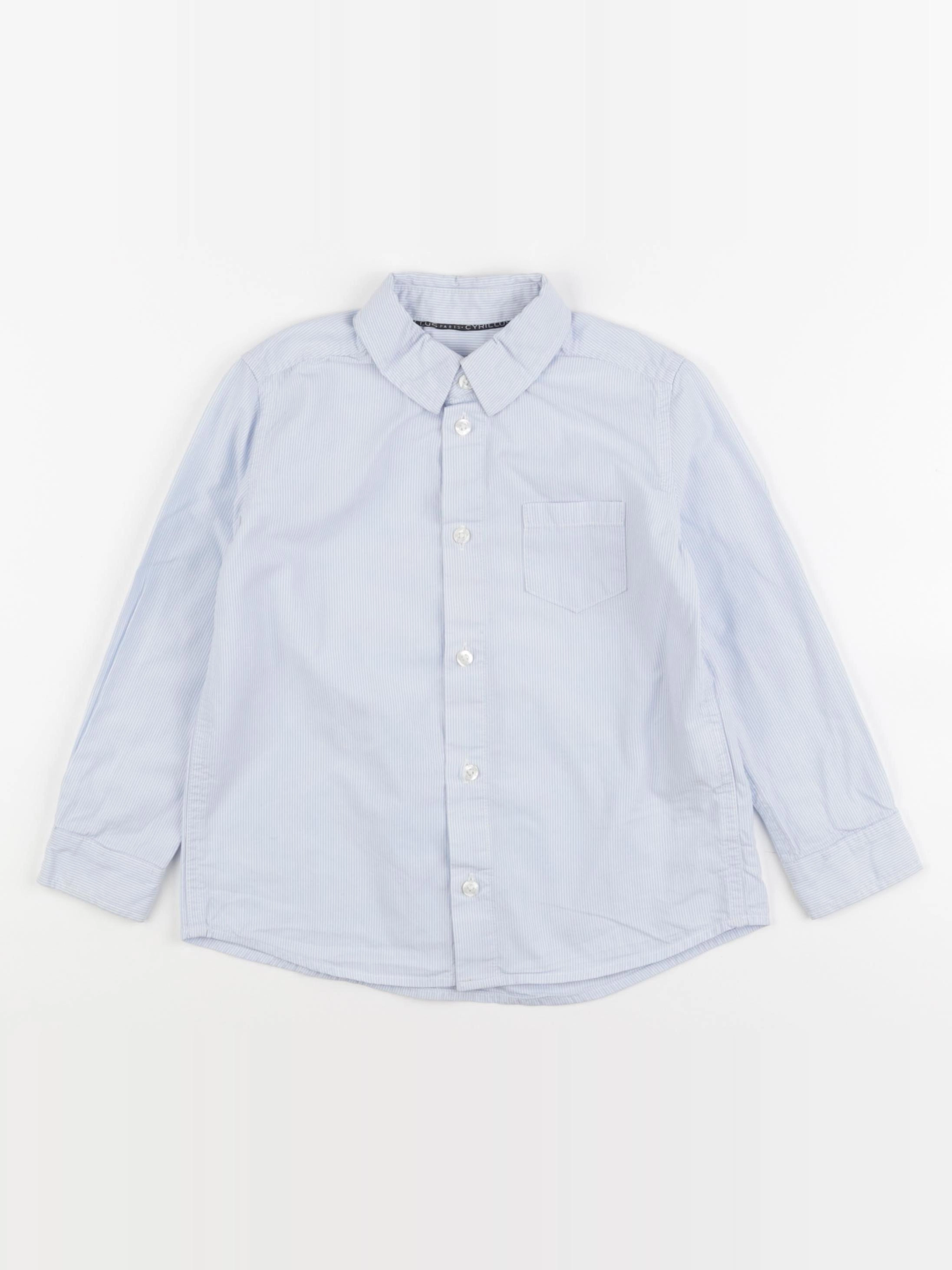 Cyrillus - chemise bleu - 4 ans