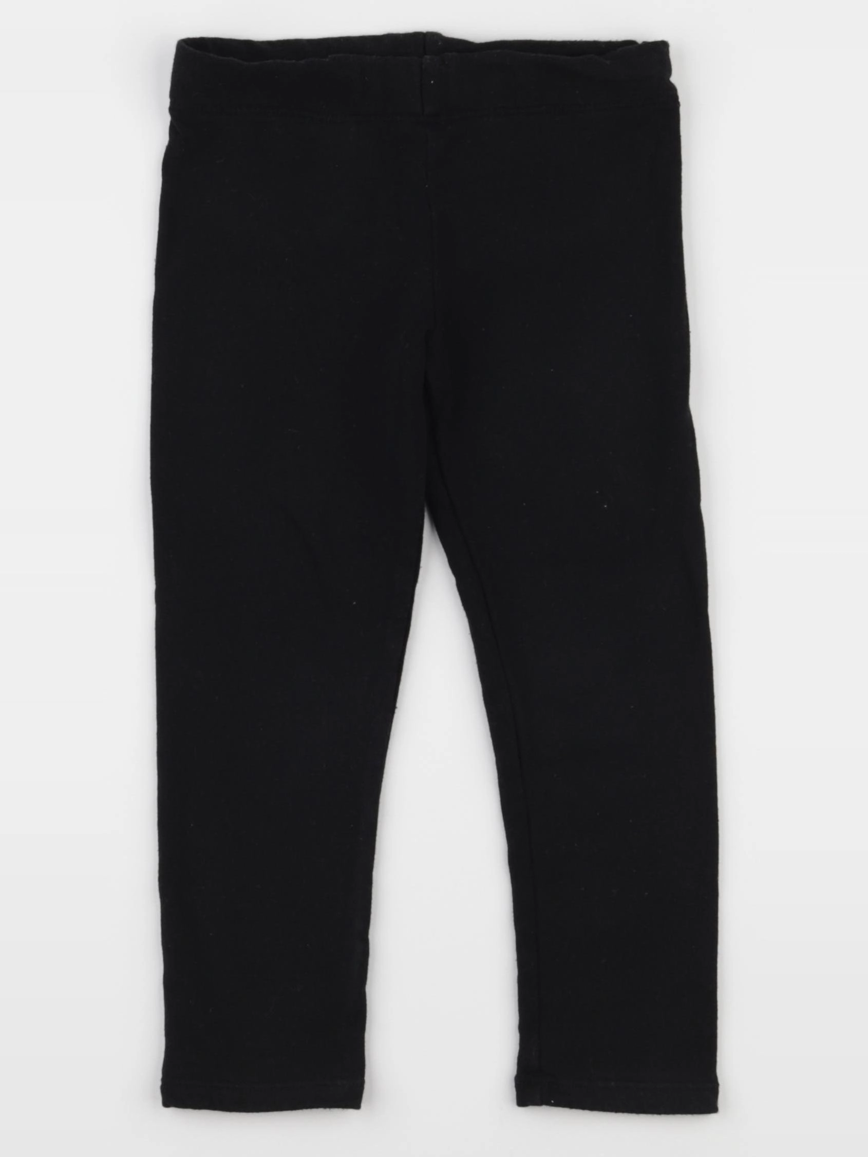 H&M - legging noir - 3/4 ans
