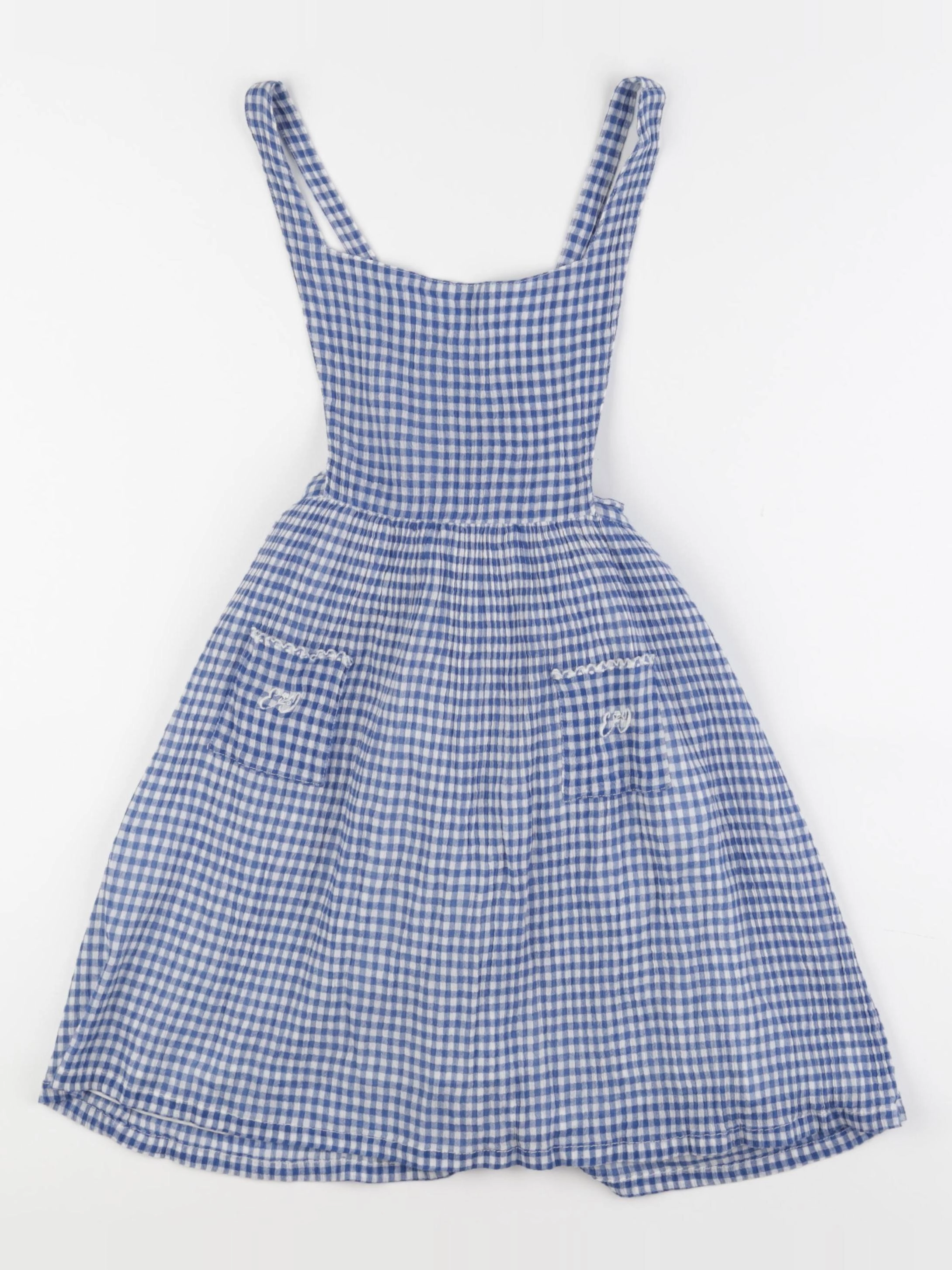 Emile et Ida - robe bleu - 10 ans