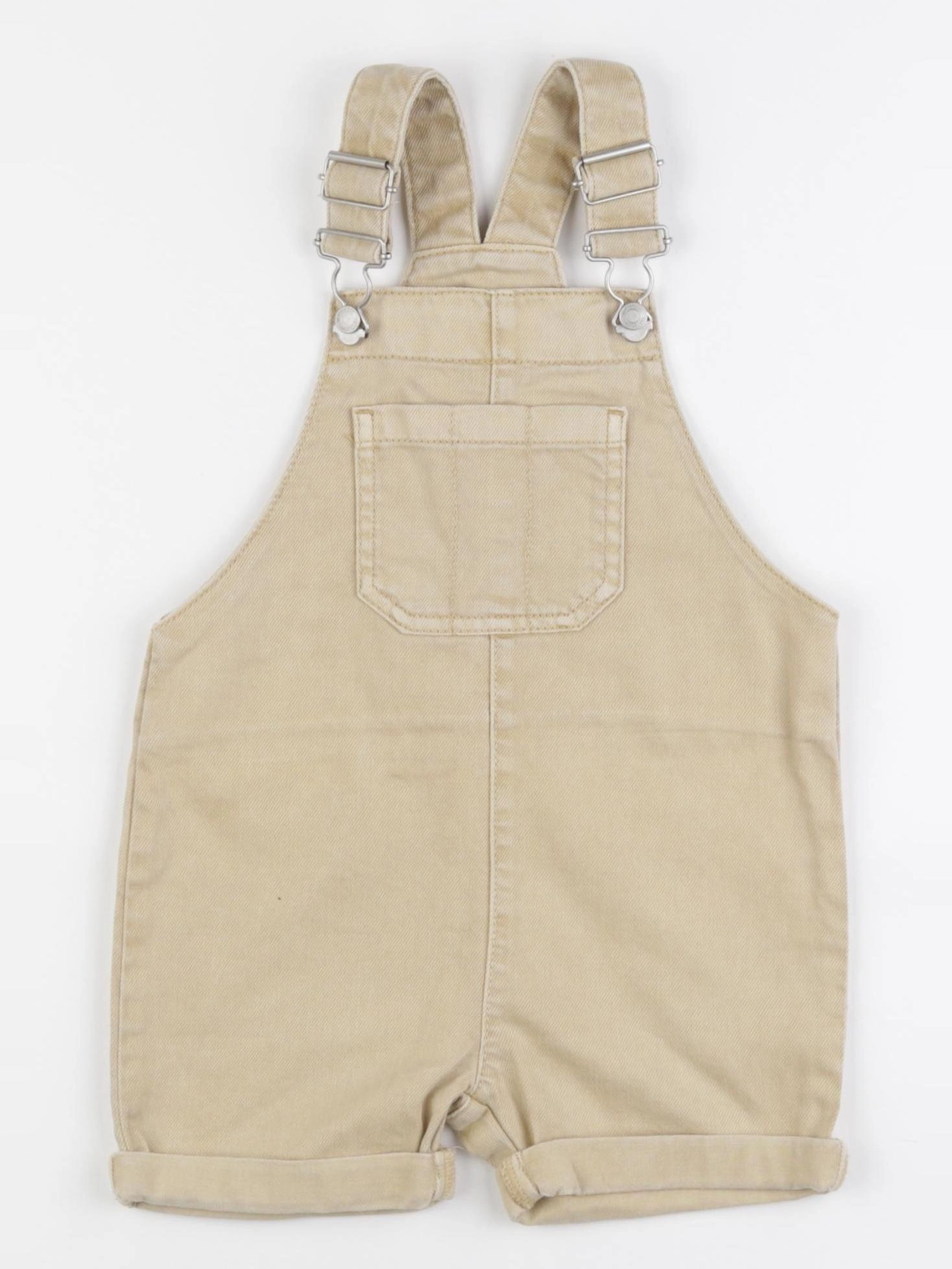 Vertbaudet - salopette beige - 24 mois