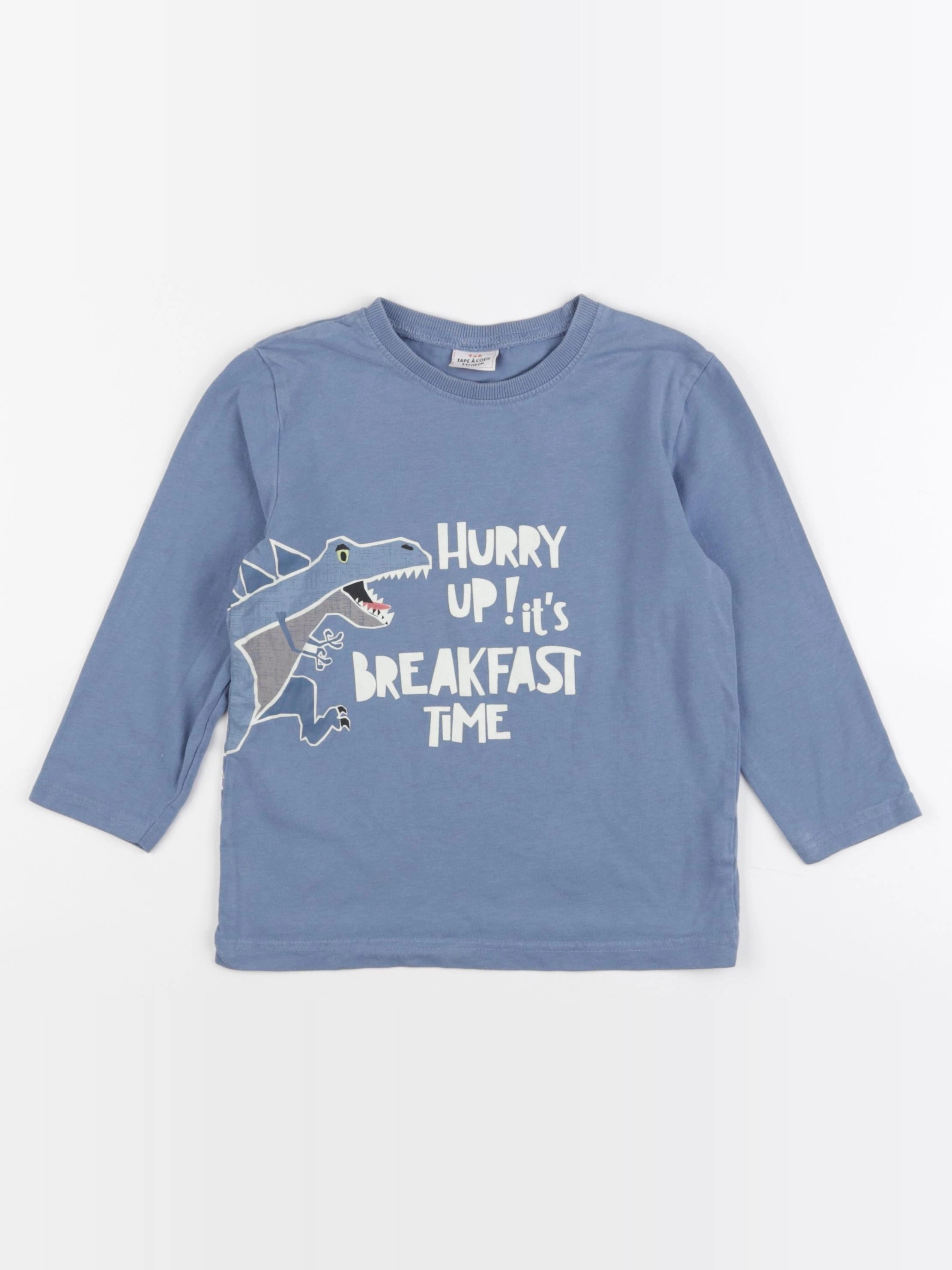 Tape à l'oeil - tee-shirt bleu - 5 ans