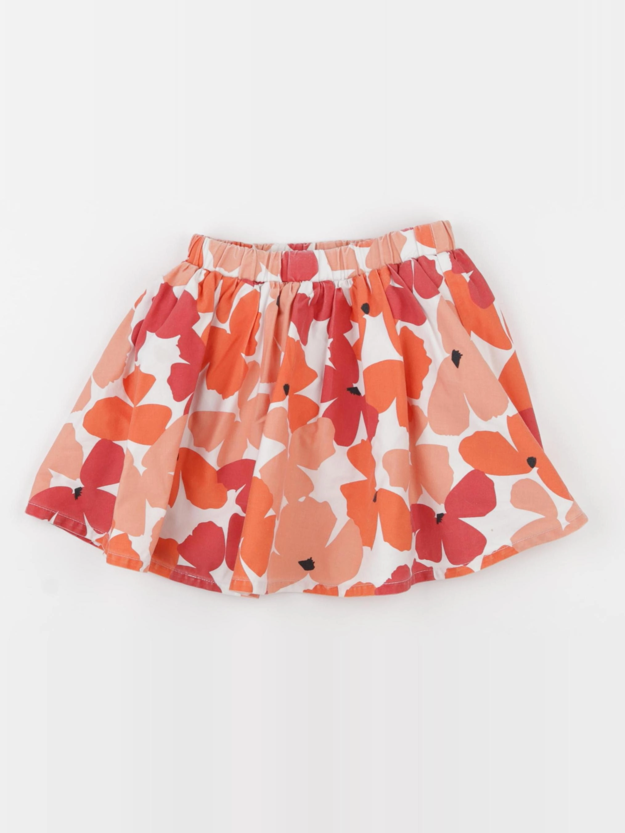 Vertbaudet - jupe rouge - 4 ans