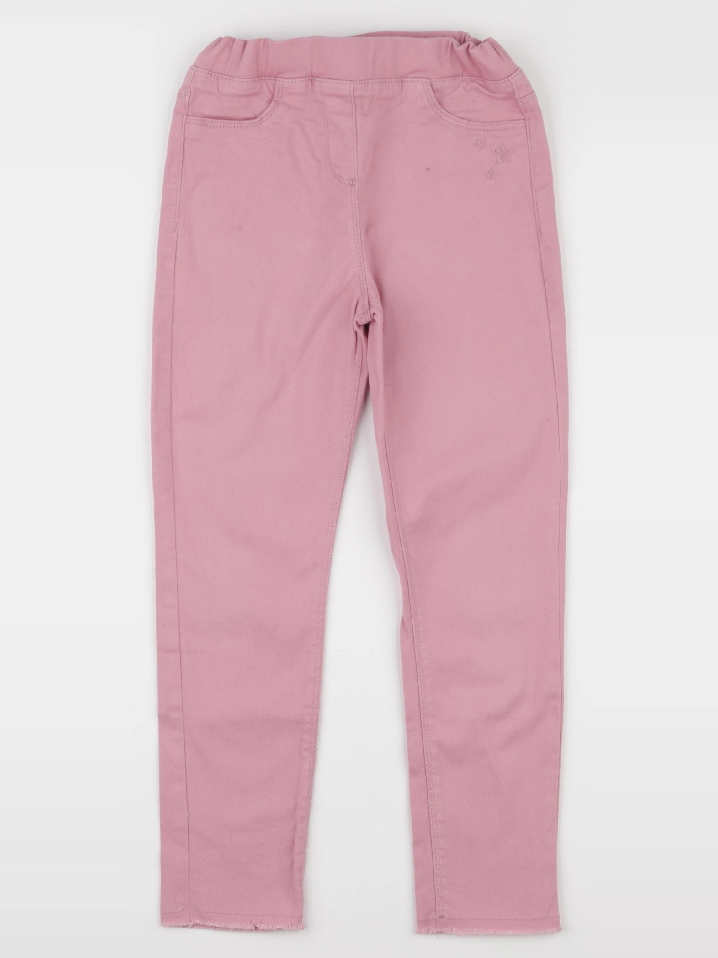 Vertbaudet - jegging rose - 8 ans