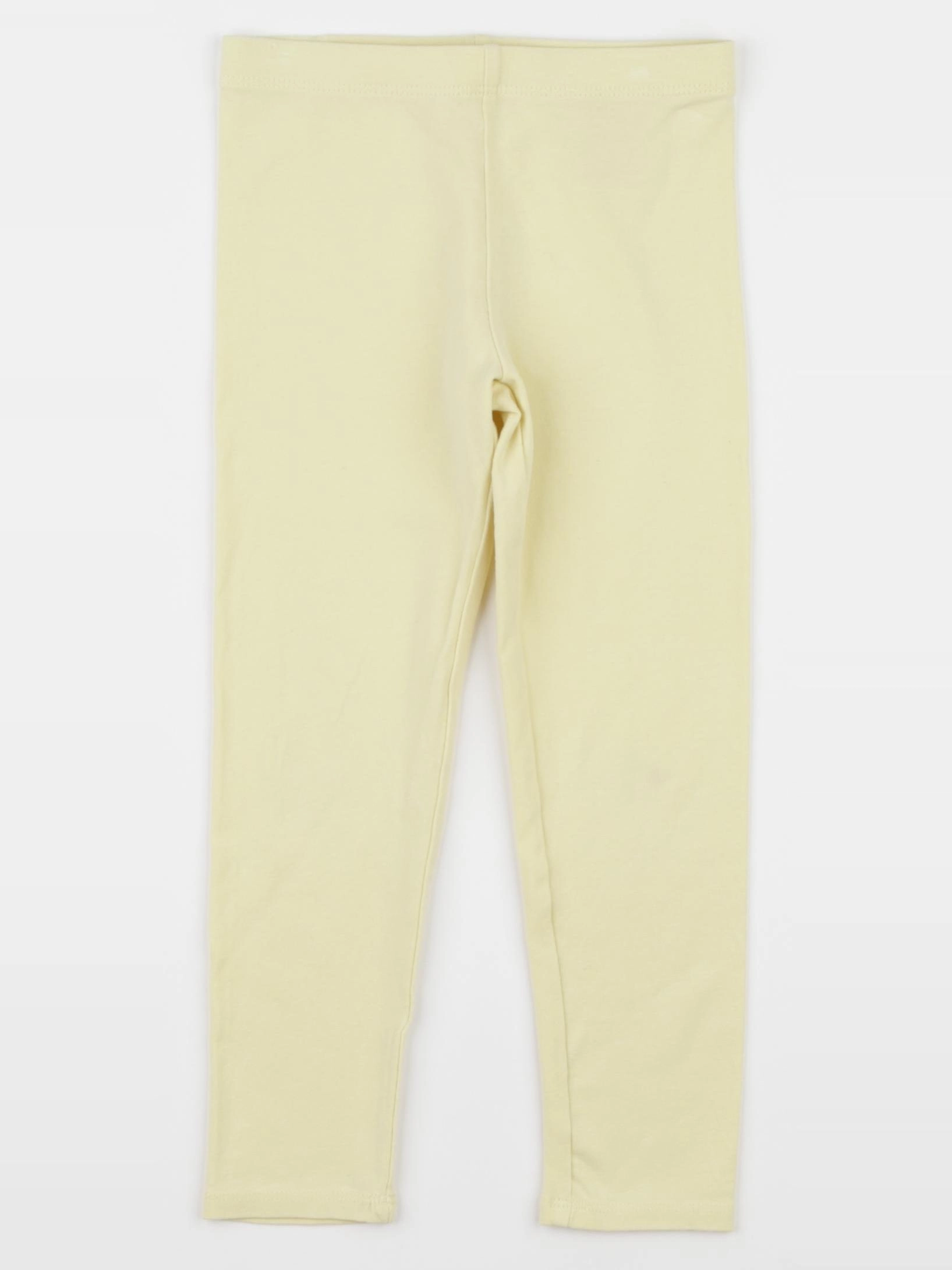 H&M - legging jaune - 3/4 ans