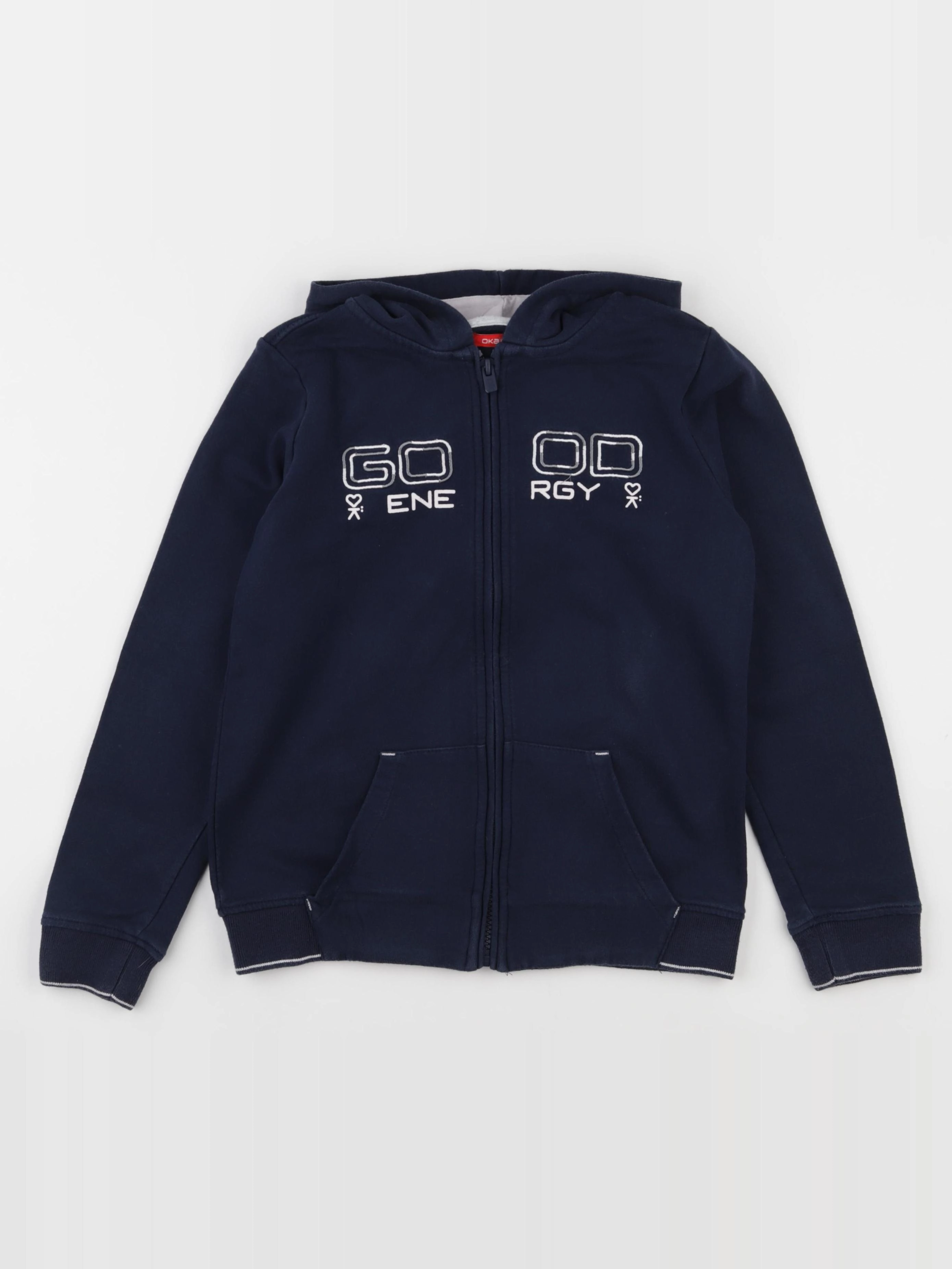 Okaidi - sweat bleu - 10 ans