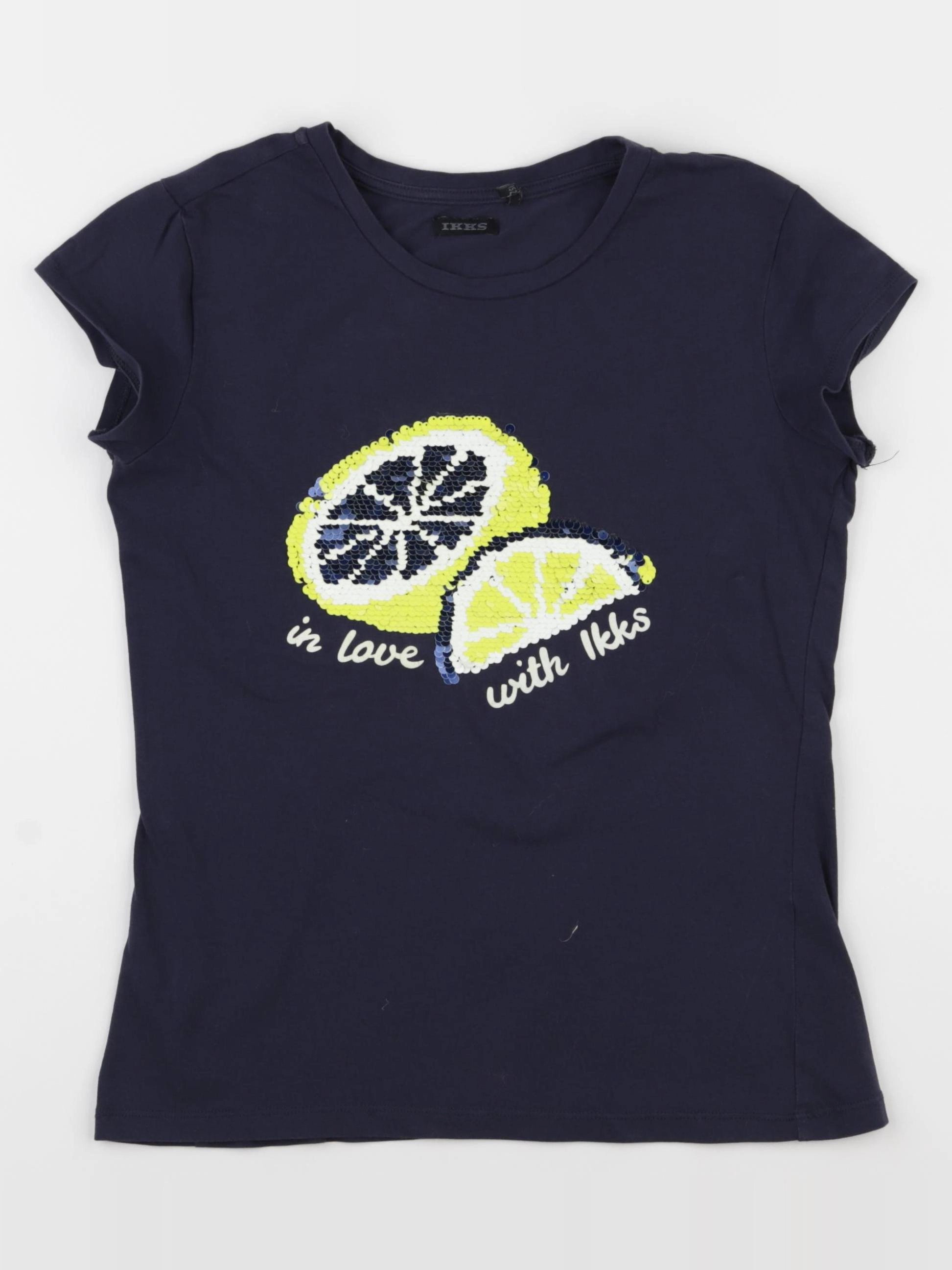 IKKS - tee-shirt bleu - 12 ans
