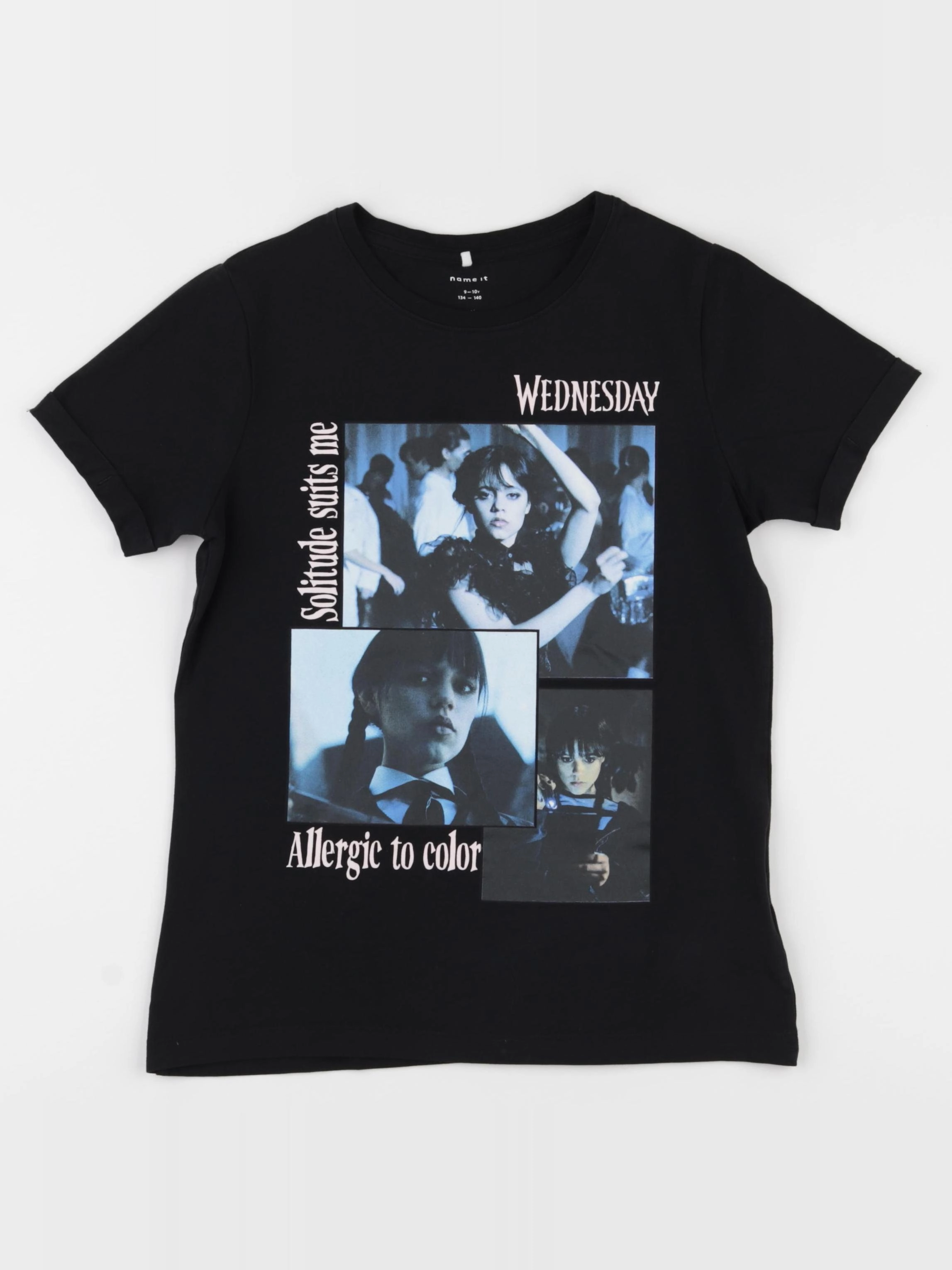 Name it - tee-shirt noir - 9/10 ans