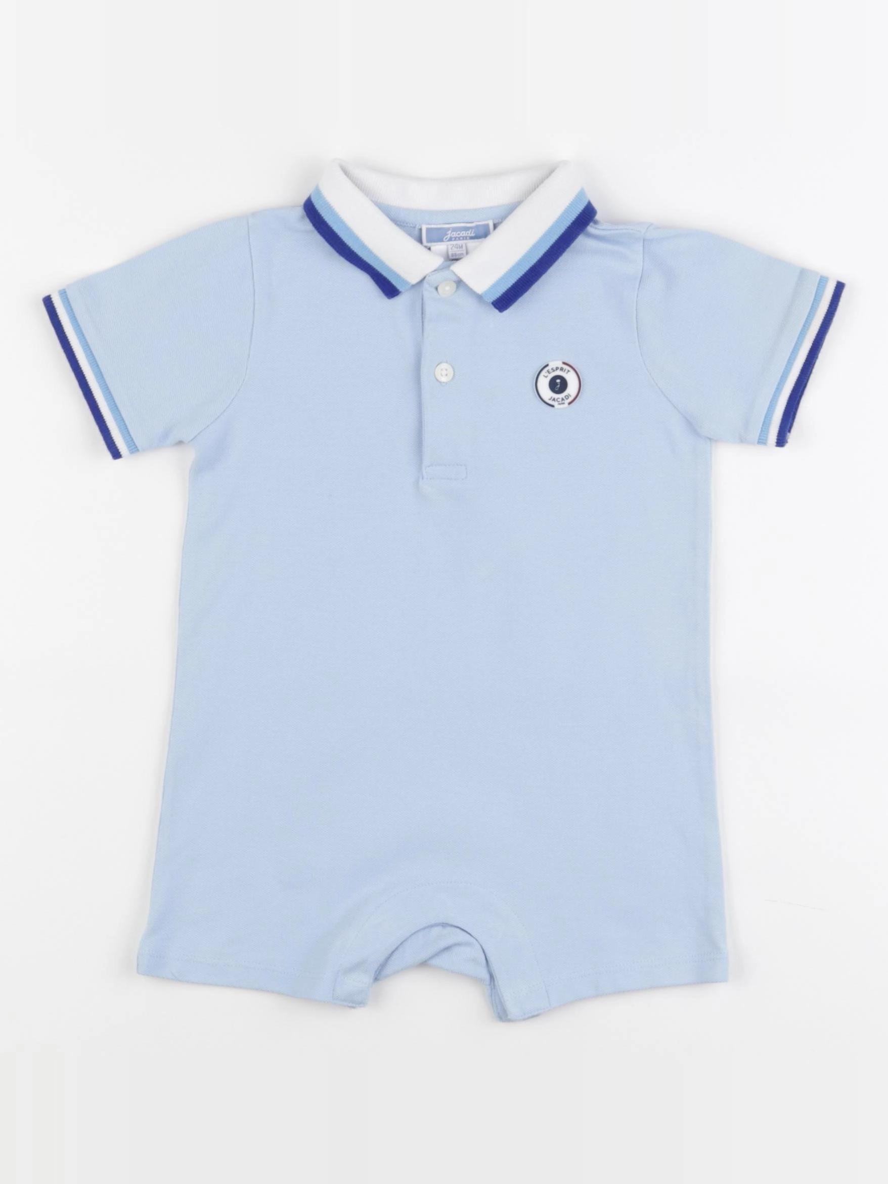 Jacadi - combinaison bleu - 24 mois