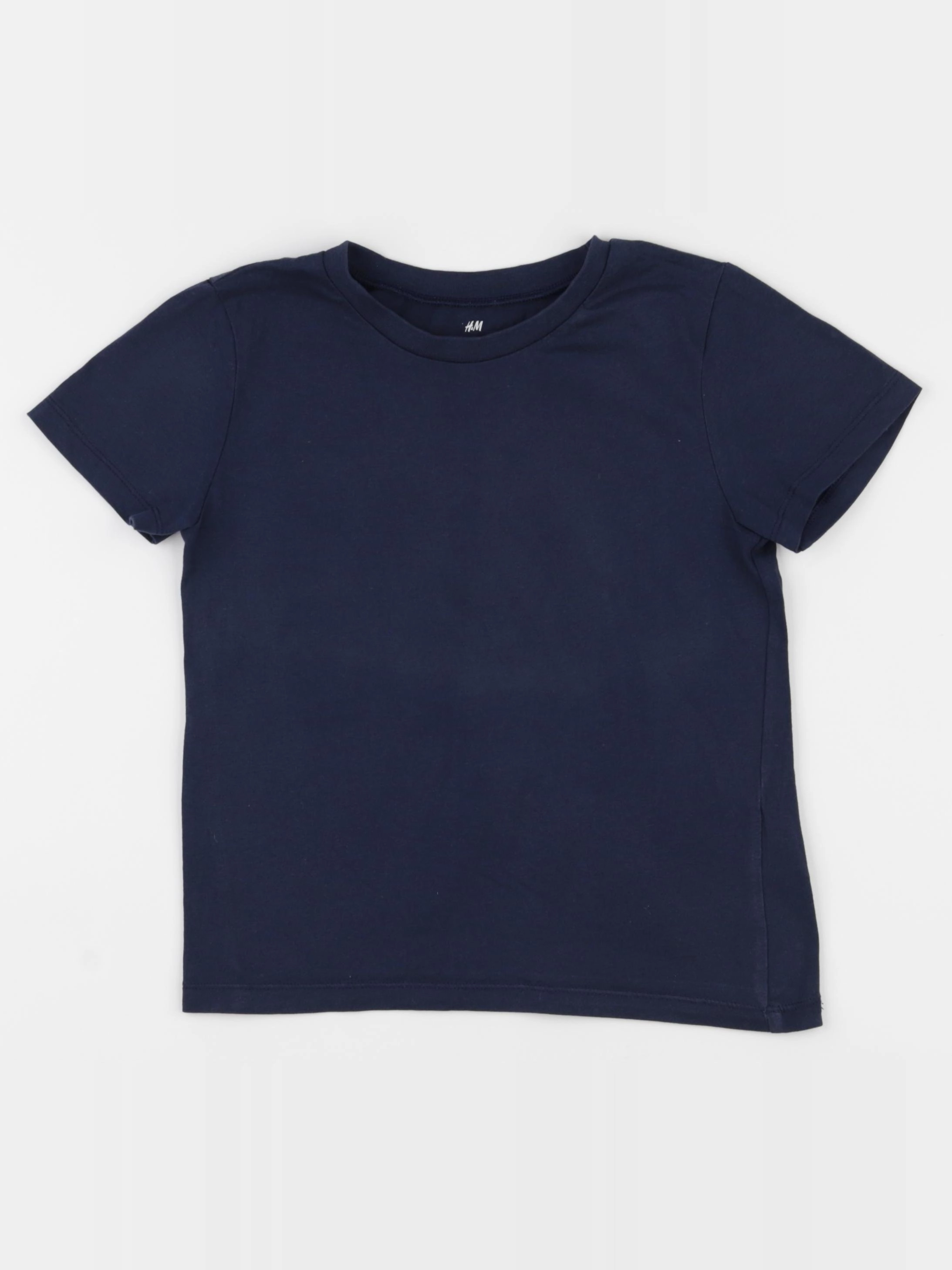 H&M - tee-shirt bleu - 4/6 ans