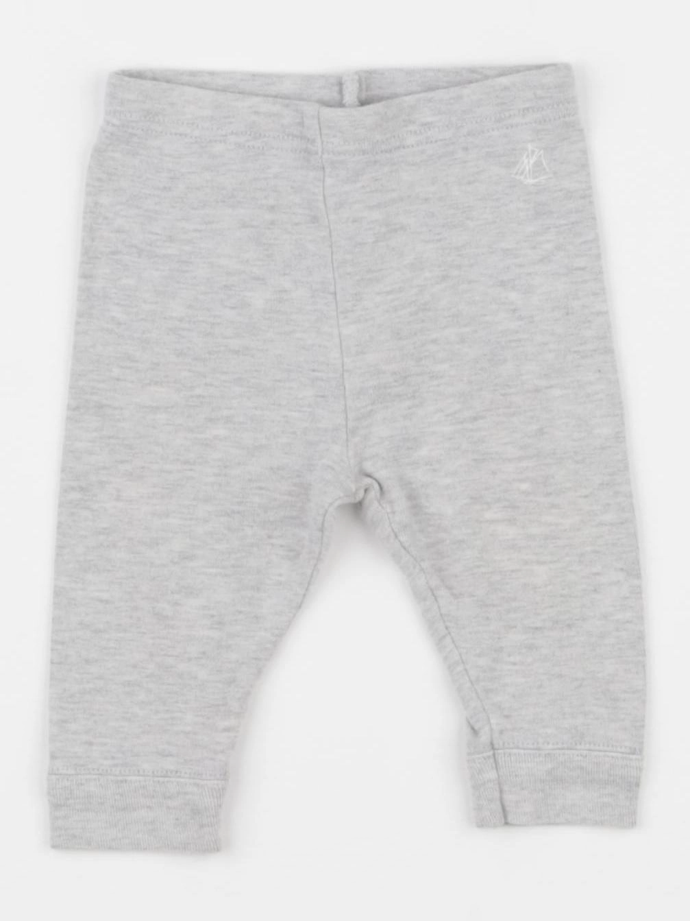Petit Bateau - legging gris - 3 mois