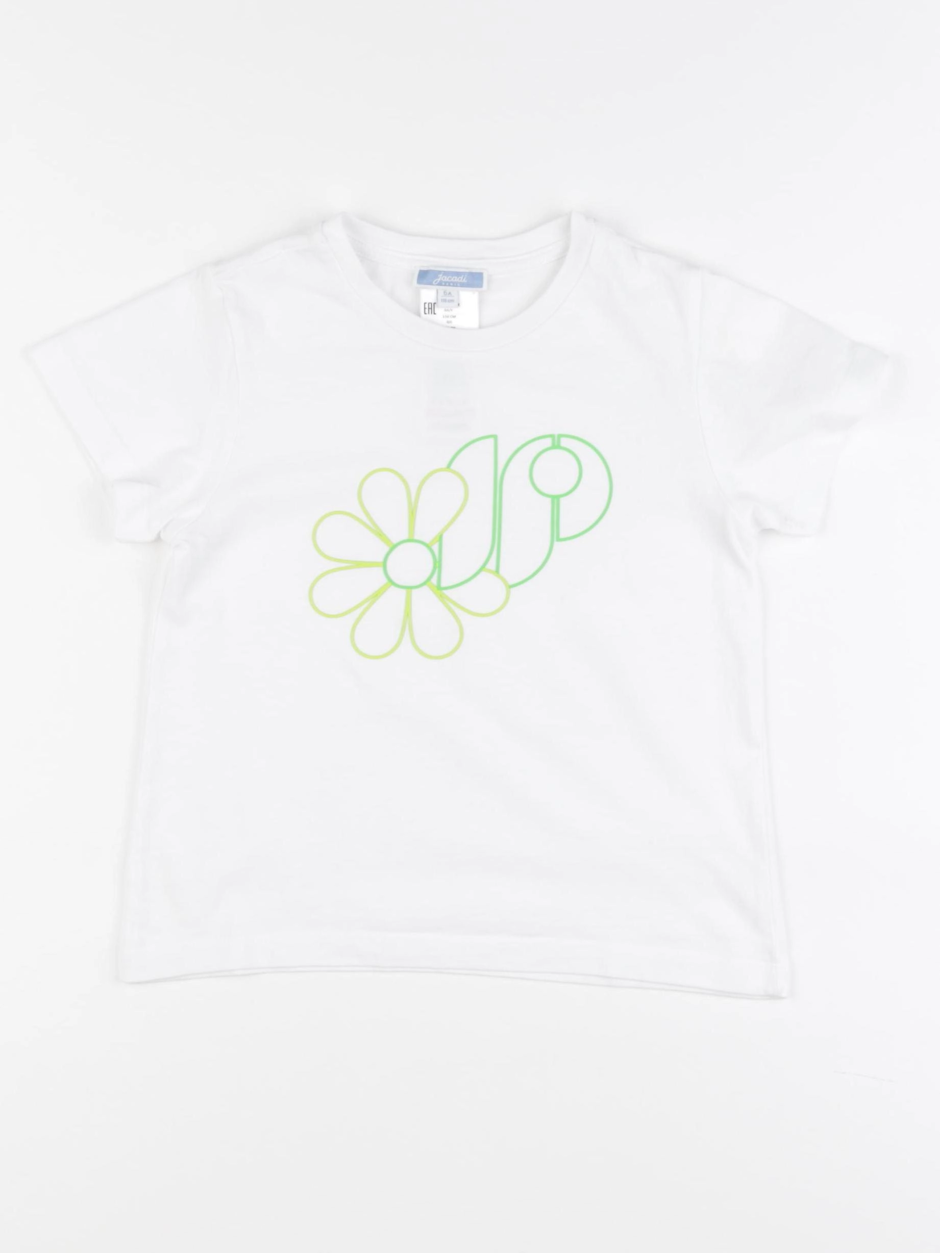 Jacadi - tee-shirt blanc - 6 ans