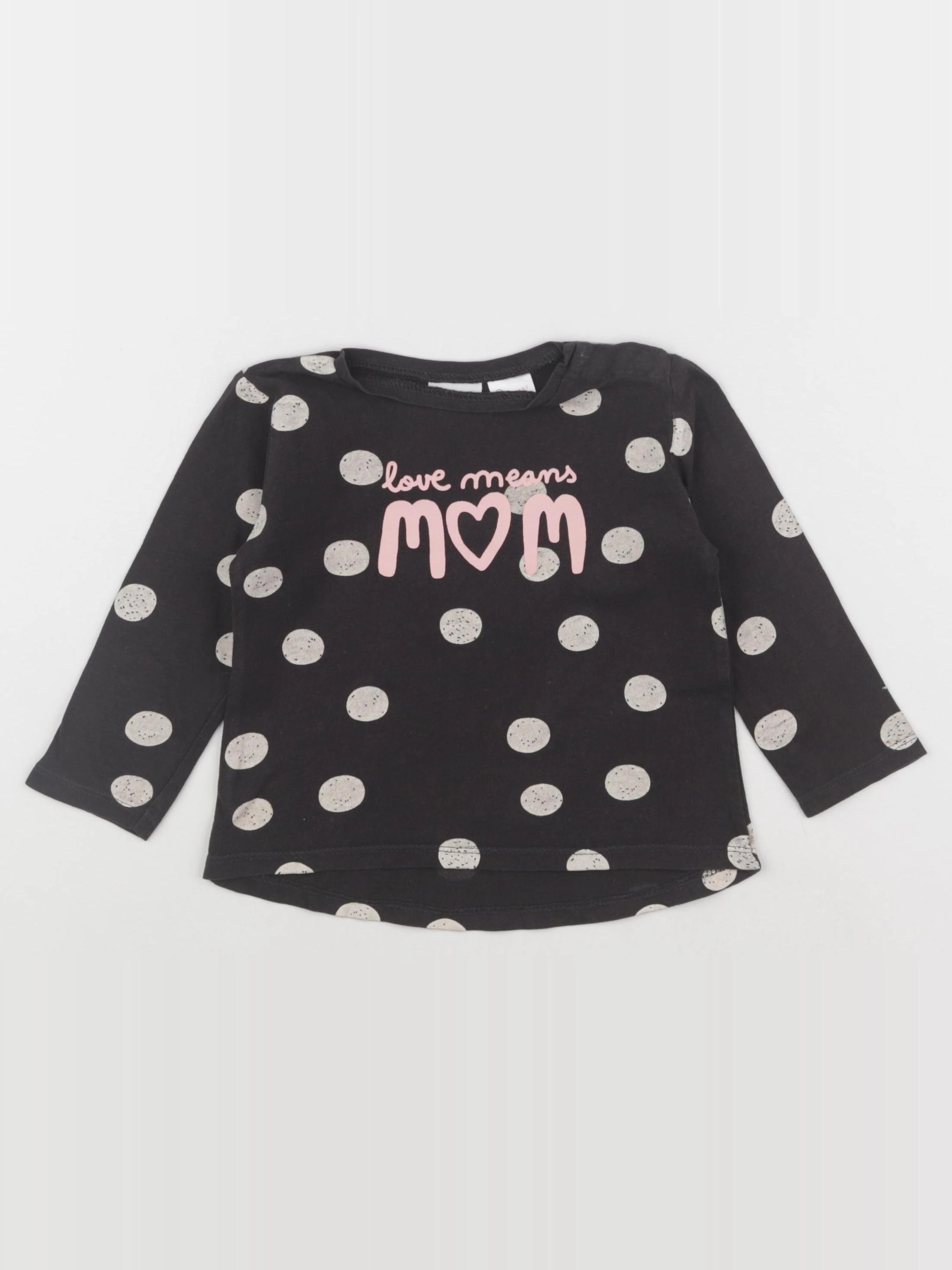 Zara - tee-shirt gris - 12/18 mois