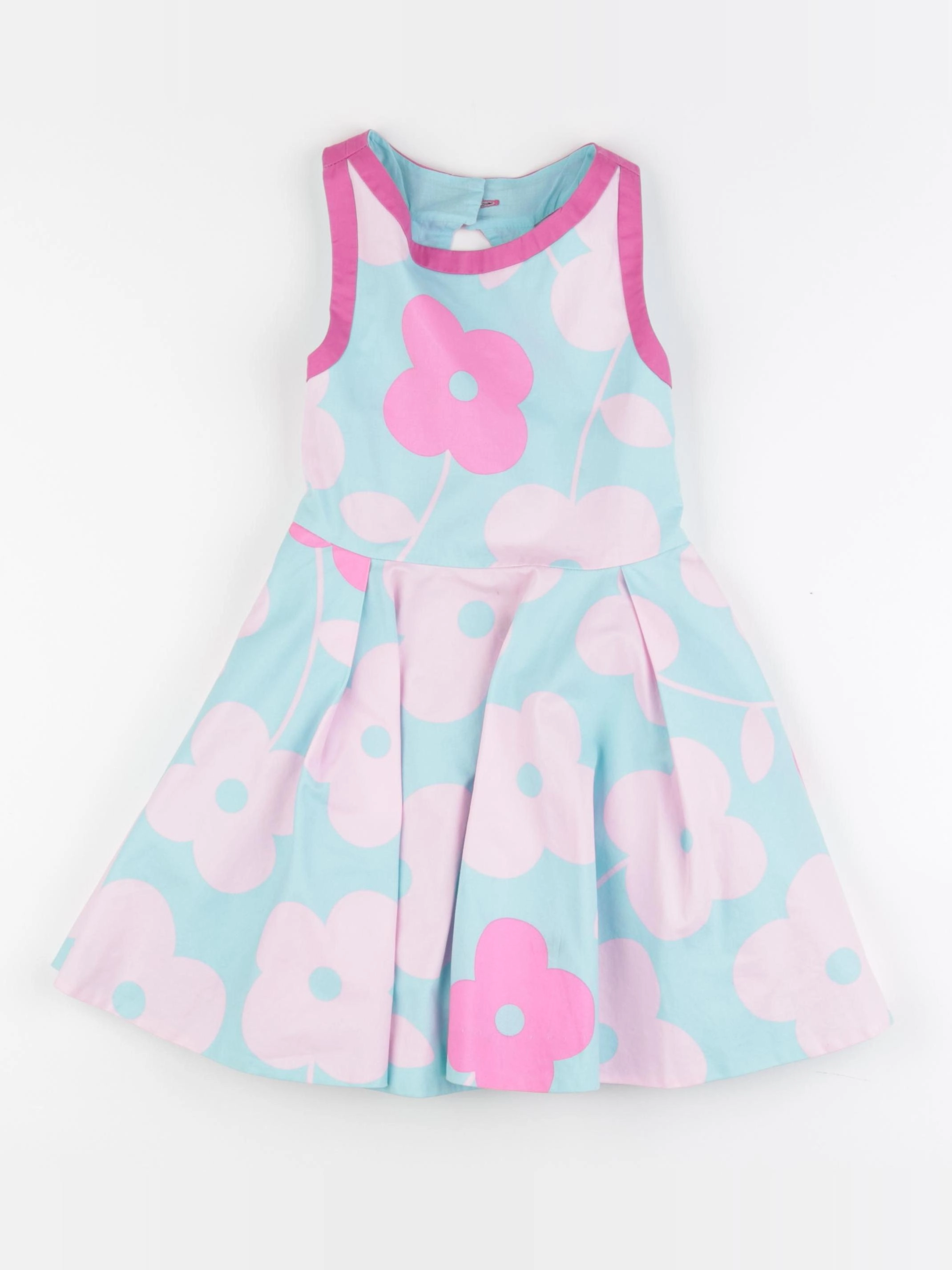 Jacadi - robe bleu, rose - 4 ans