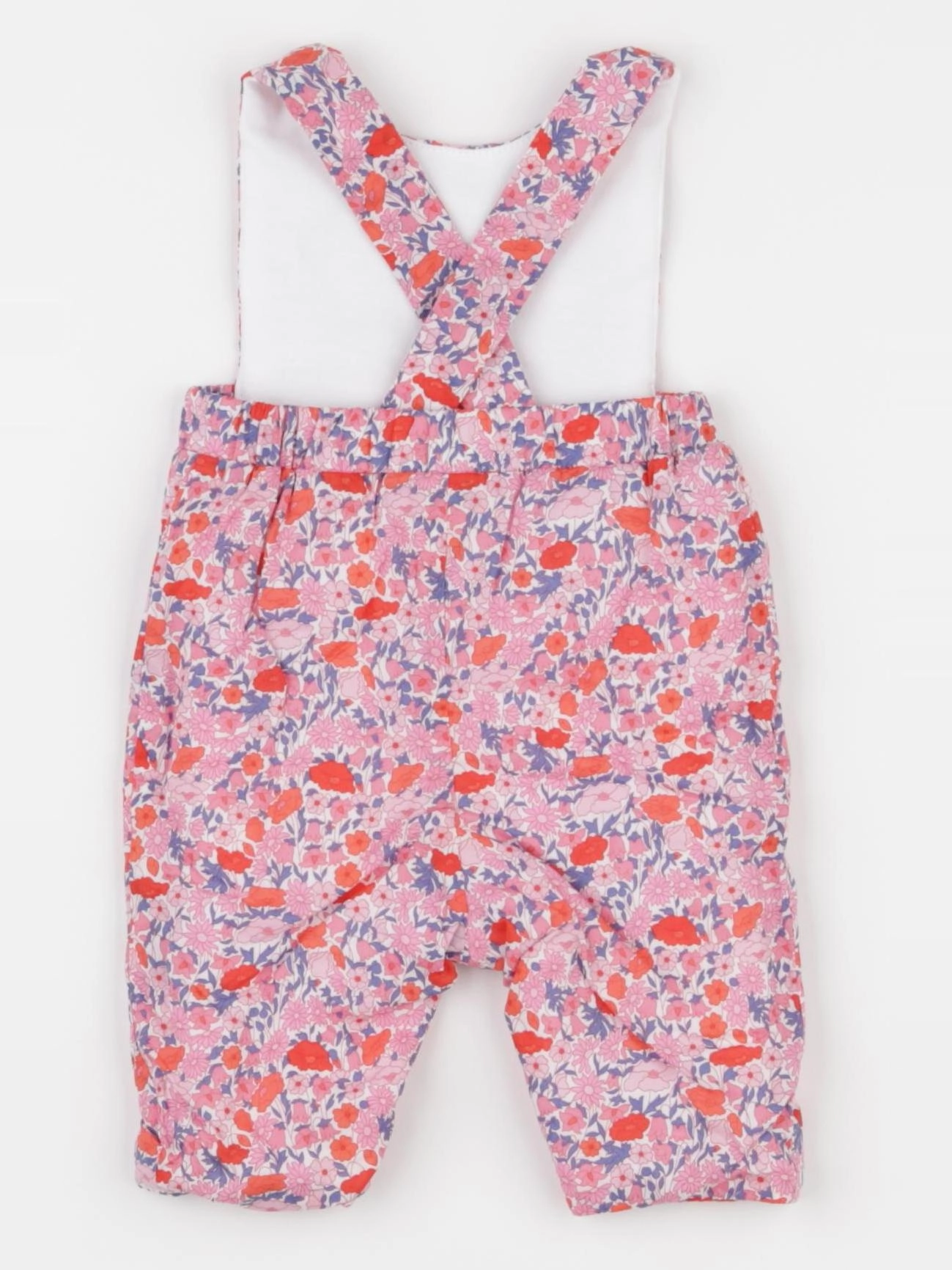Jacadi - combinaison liberty multicolore - 1 mois