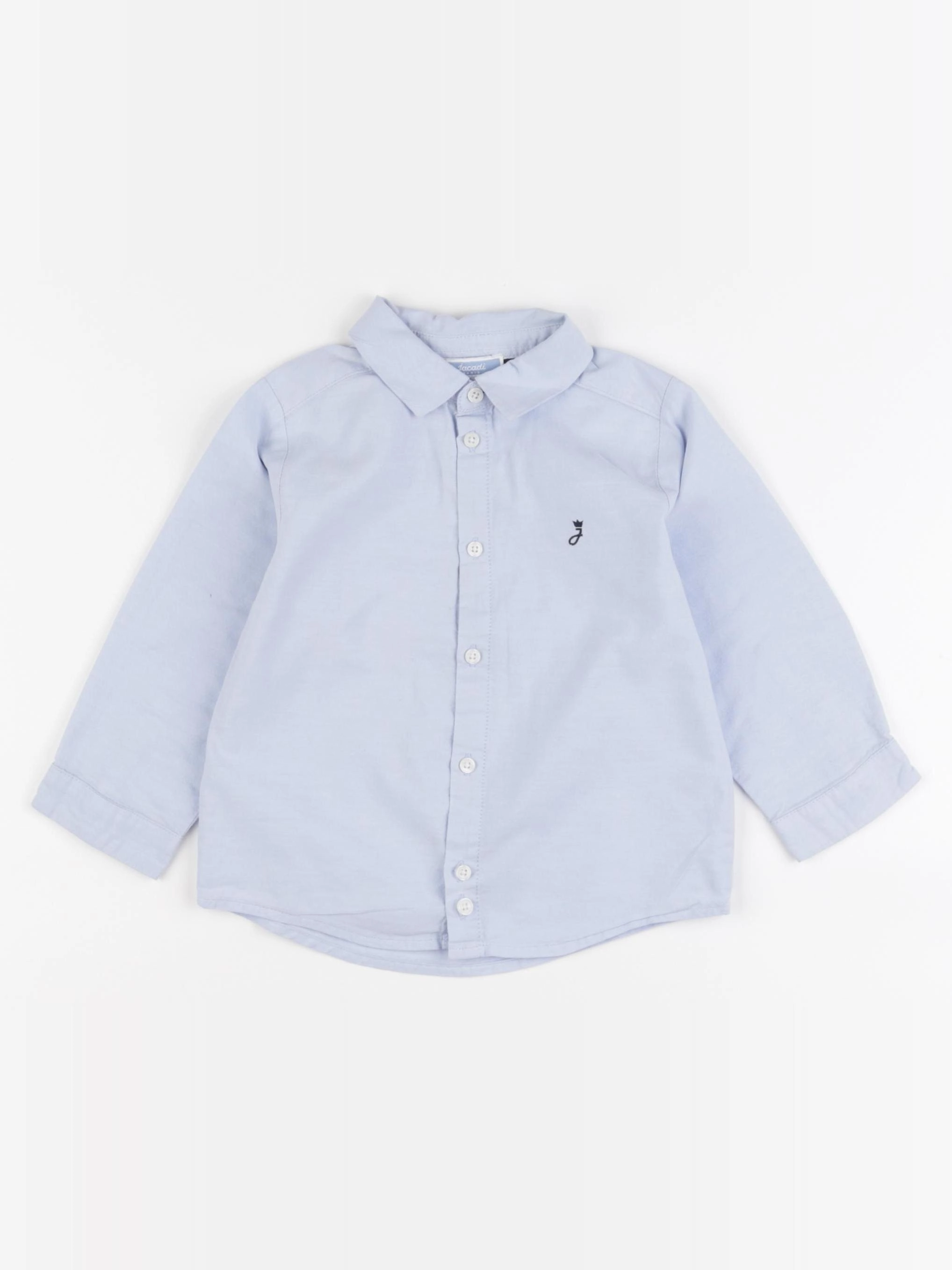 Jacadi - chemise bleu - 24 mois
