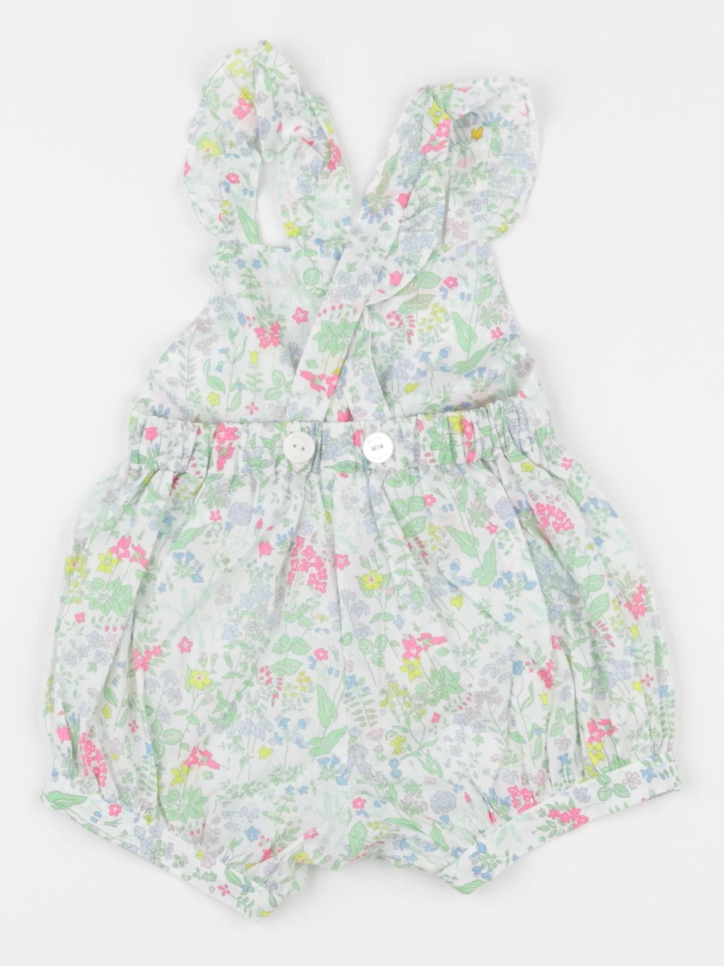 Jacadi - combinaison liberty multicolore - 6 mois