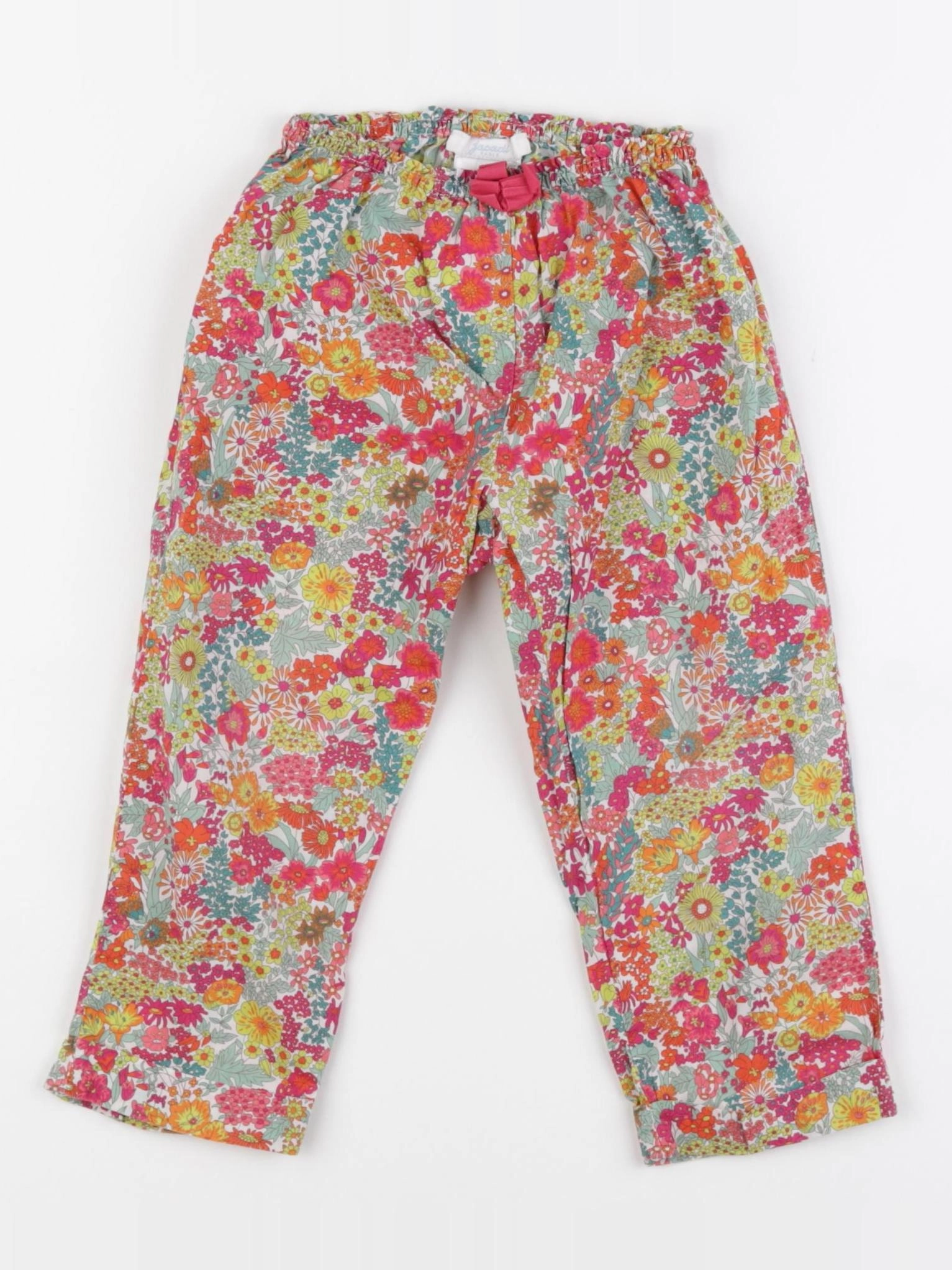 Jacadi - pantalon liberty multicolore - 24 mois