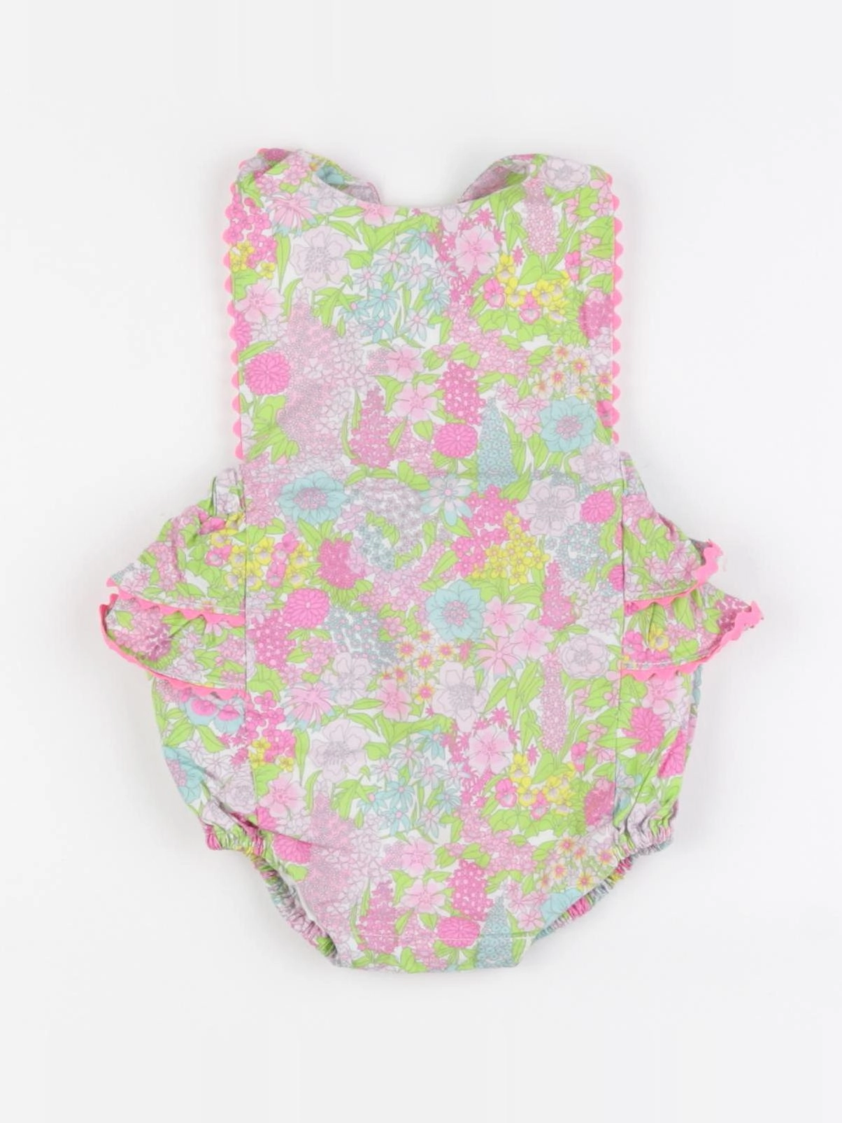 Jacadi - combinaison liberty multicolore - 3 mois