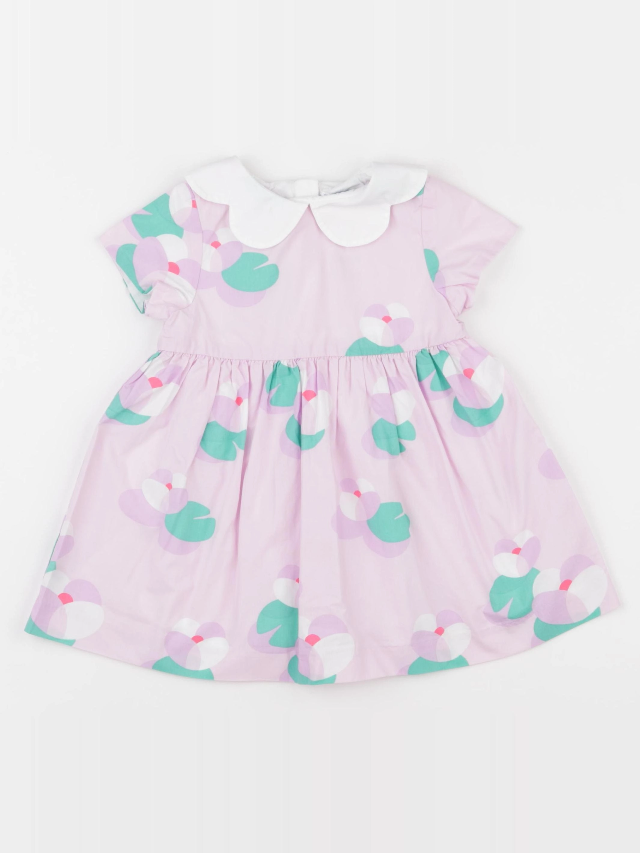 Jacadi - robe rose, vert - 18 mois