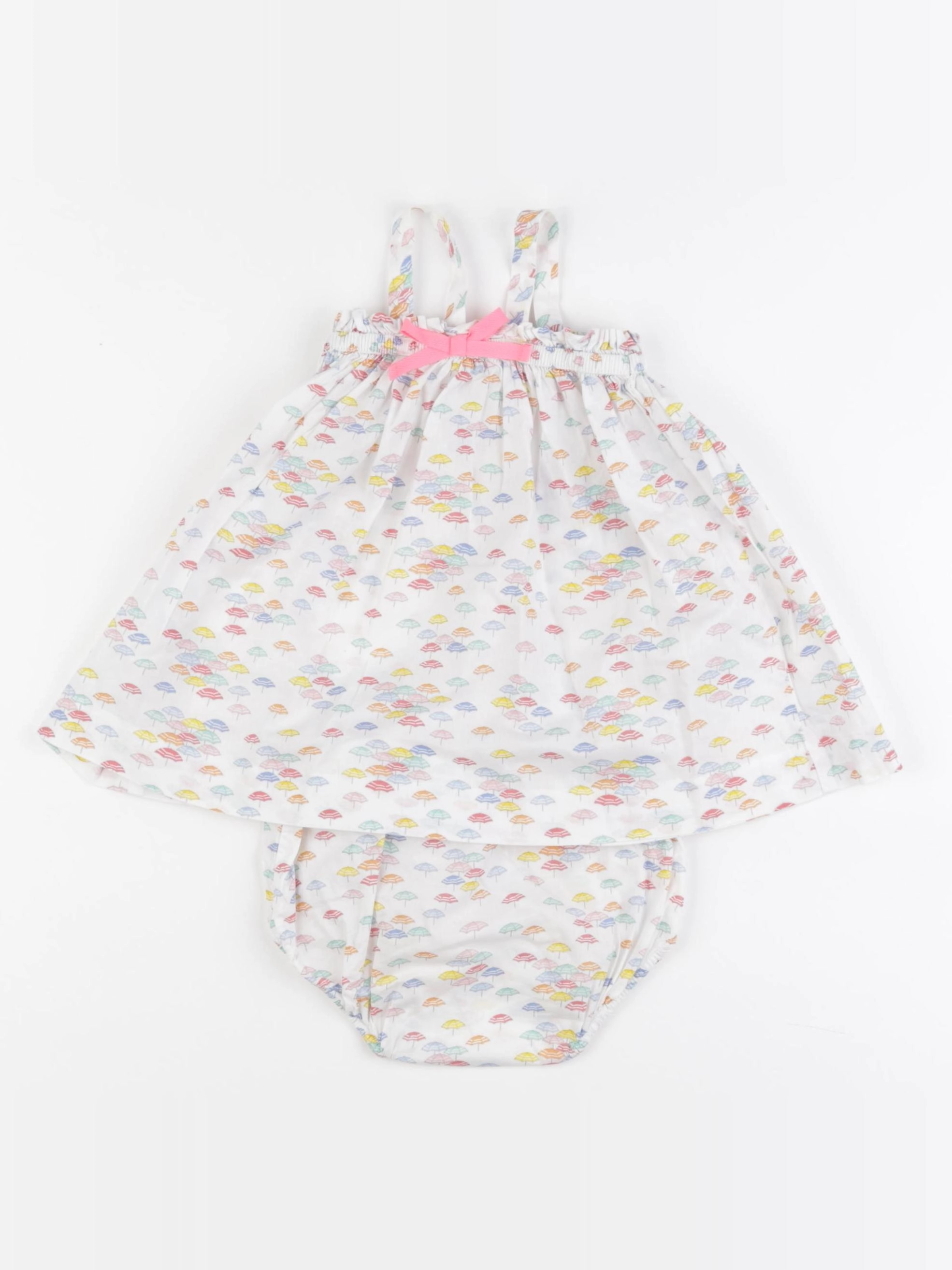 Jacadi - robe blanc - 6 mois