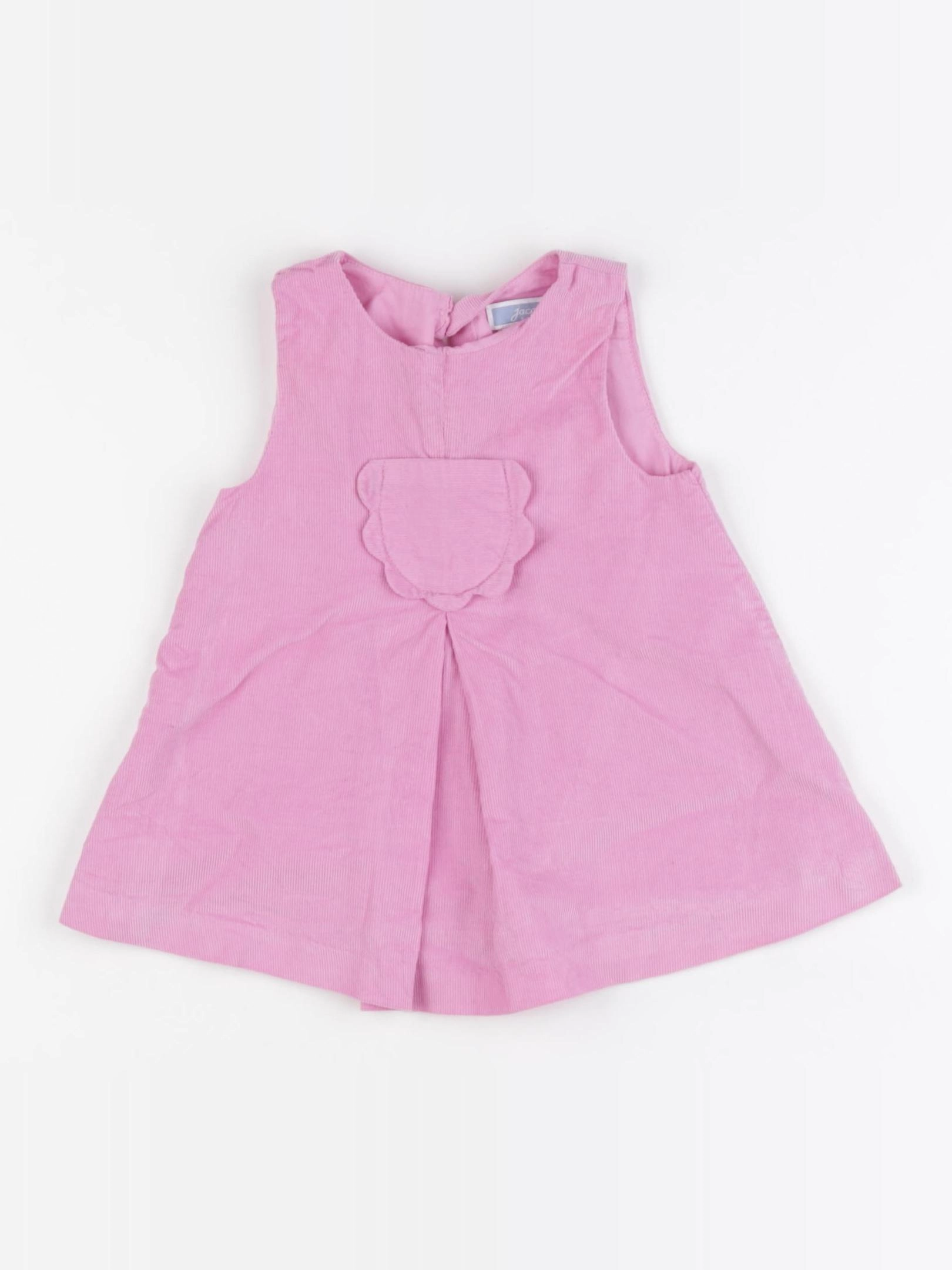 Jacadi - robe rose - 6 mois