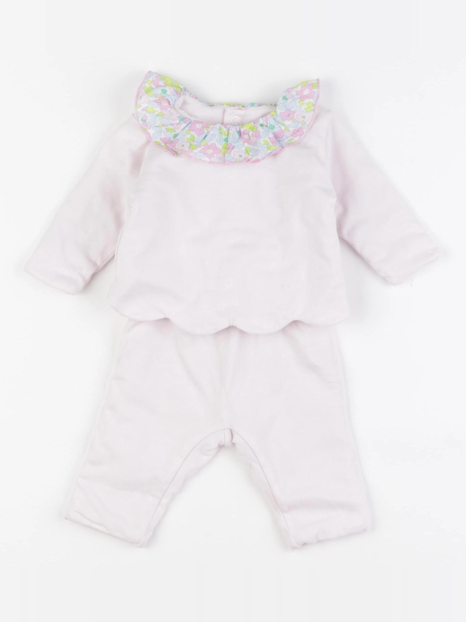 Jacadi - ensemble liberty rose - 1 mois