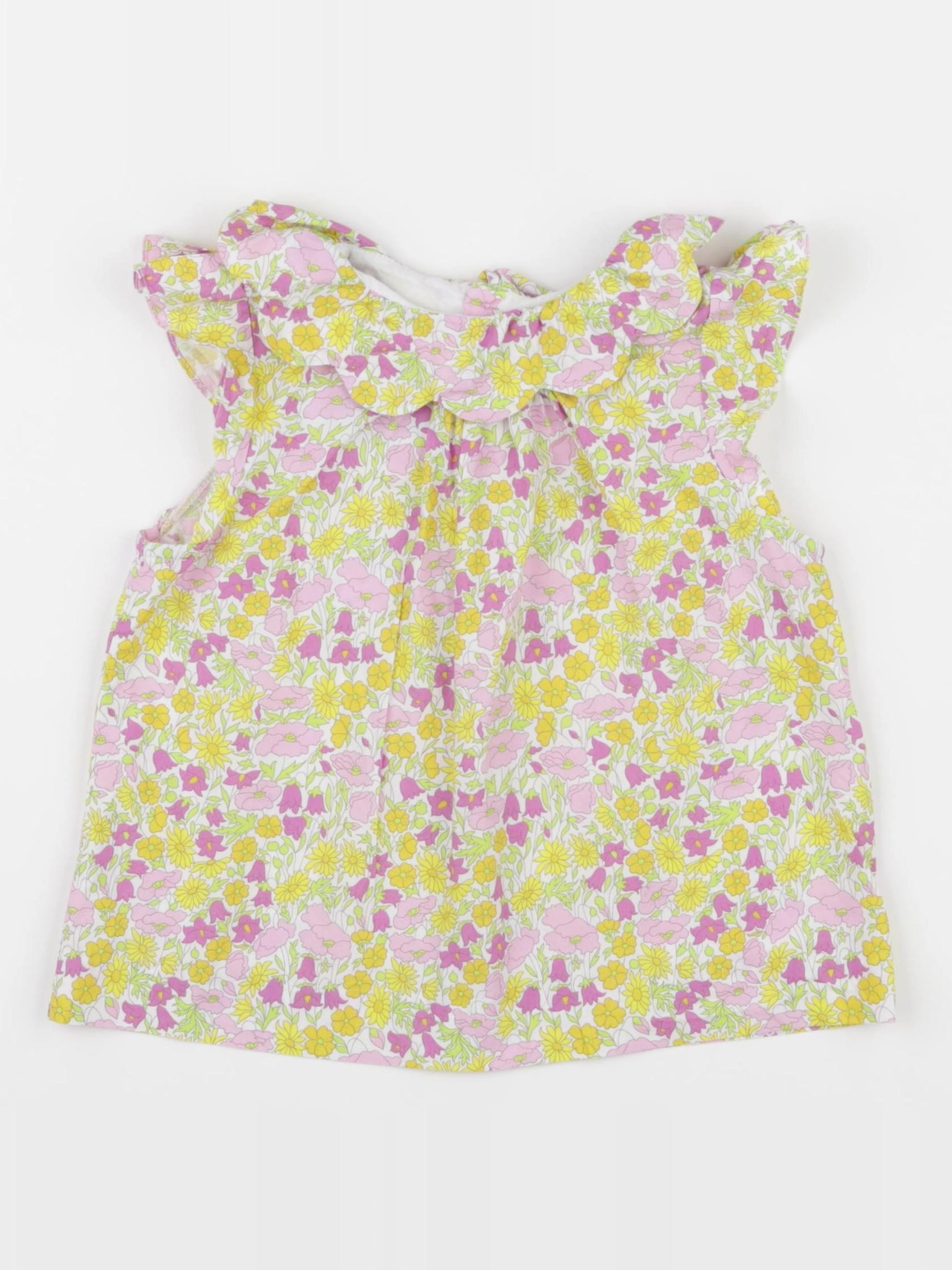 Jacadi - blouse liberty multicolore - 4 ans