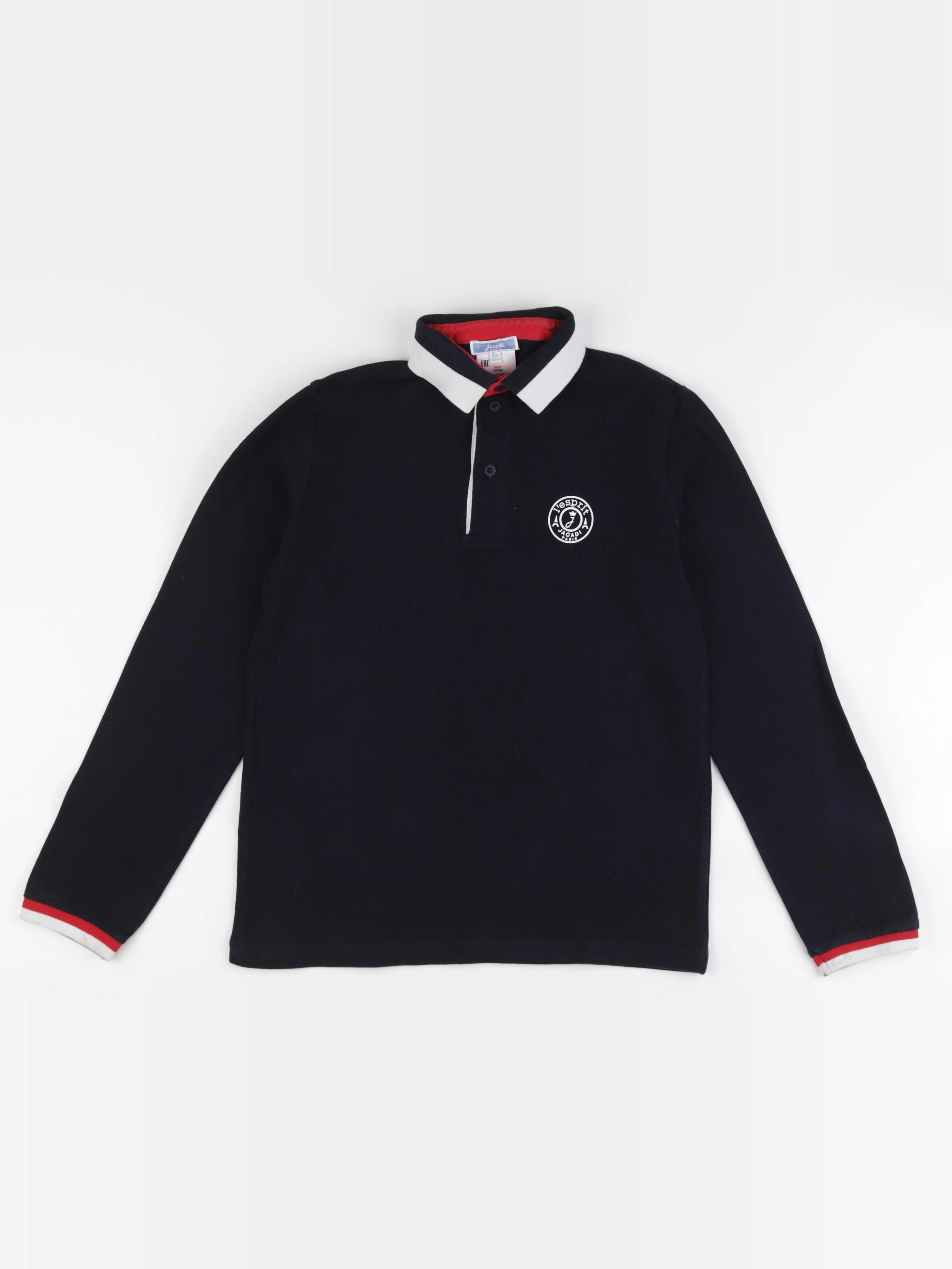 Jacadi - polo bleu - 10 ans