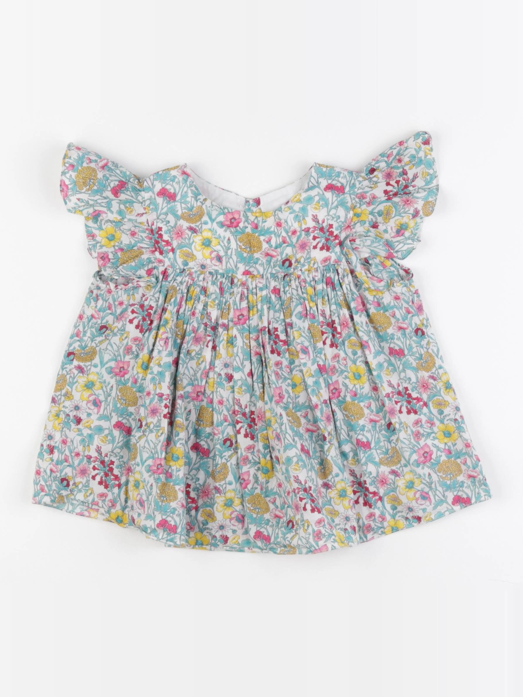 Jacadi - blouse liberty multicolore - 36 mois