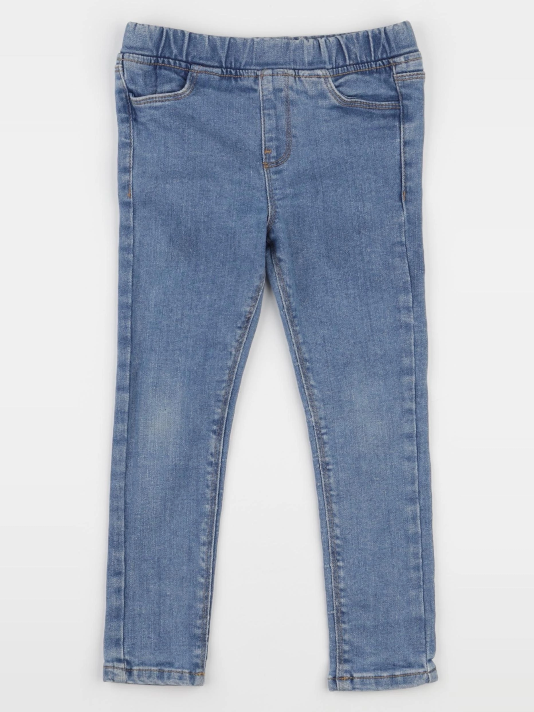Vertbaudet - jegging bleu - 4 ans