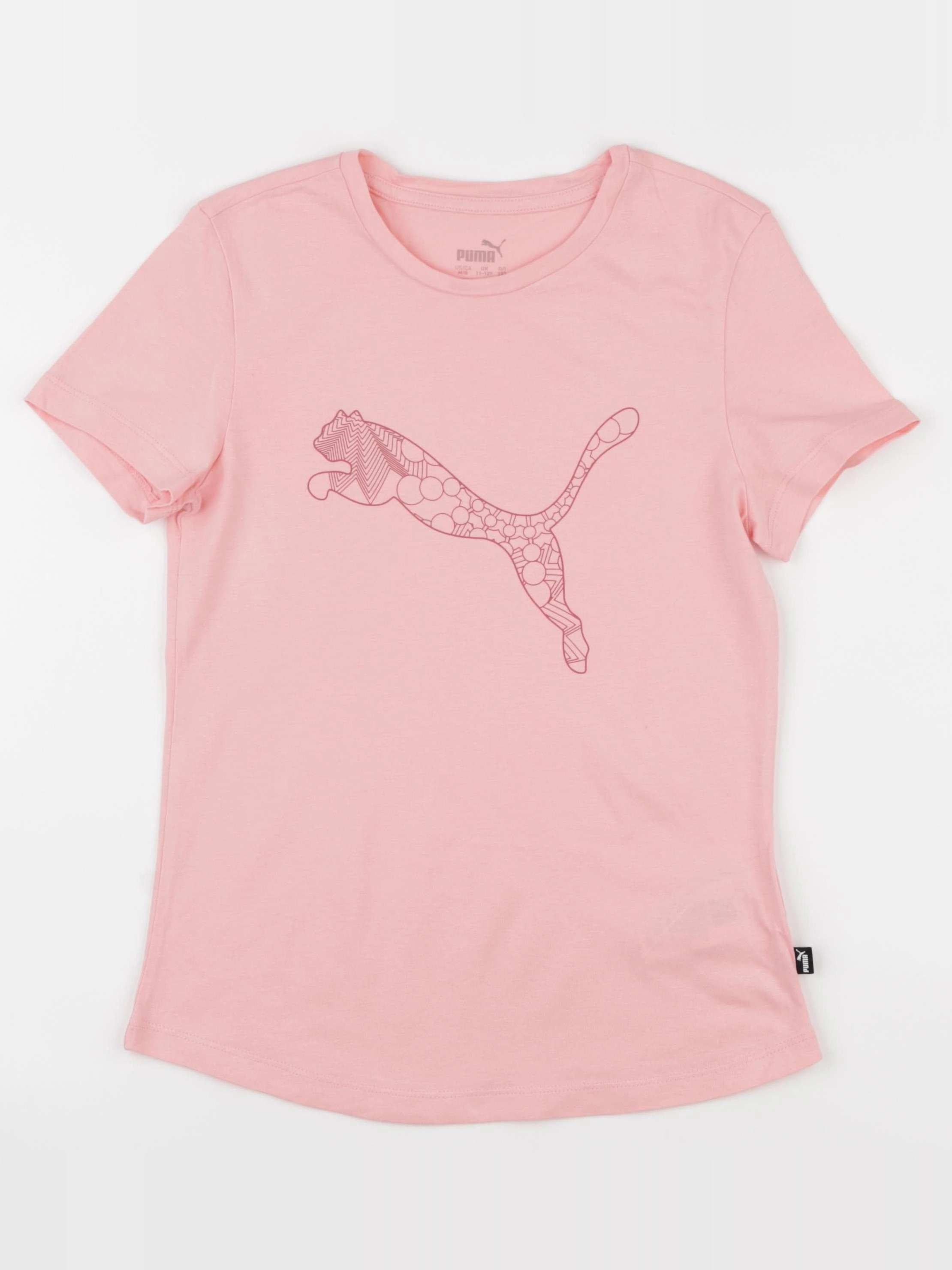 Puma - tee-shirt rose - 11/12 ans