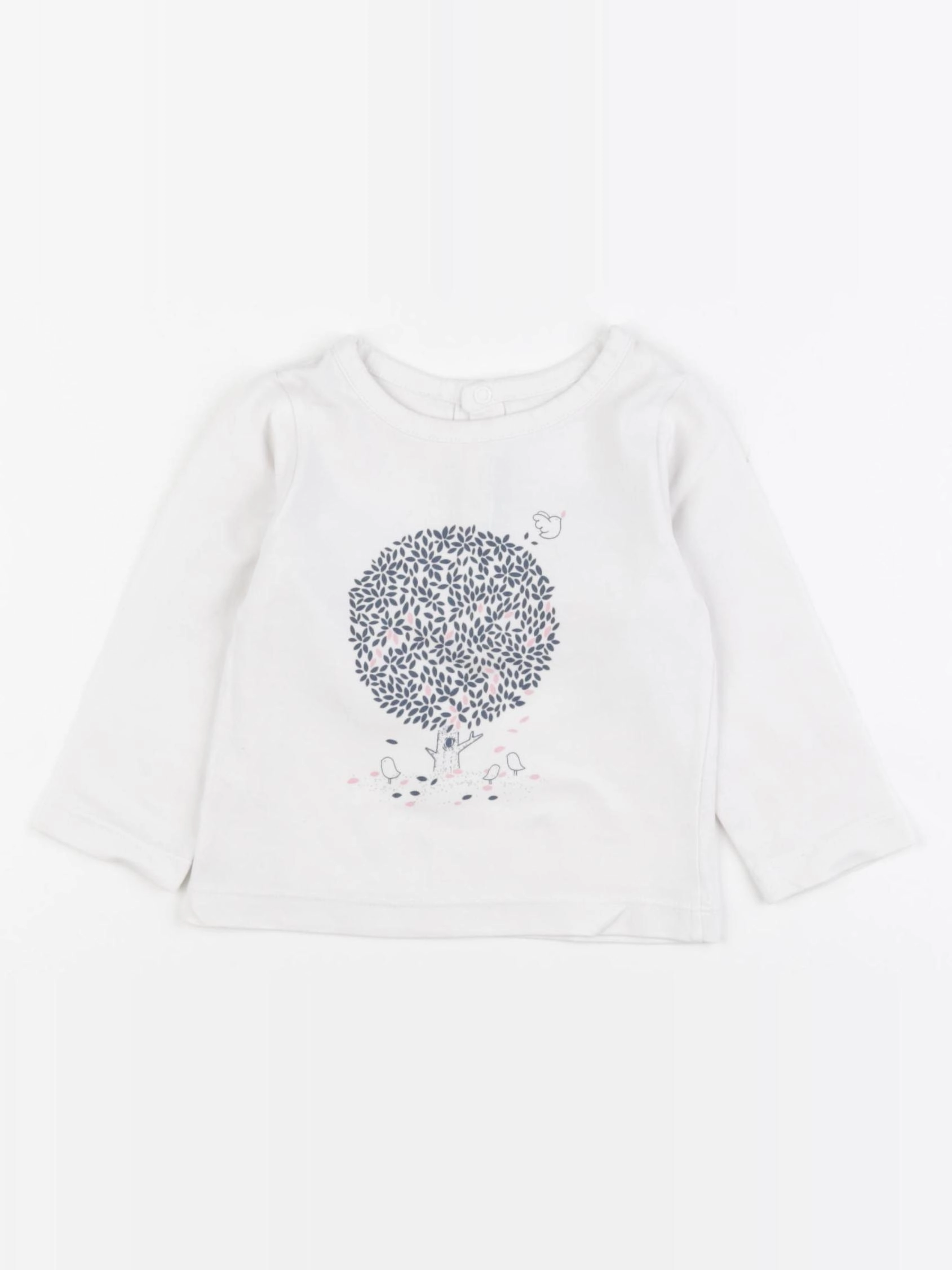 Jacadi - tee-shirt blanc - 12 mois