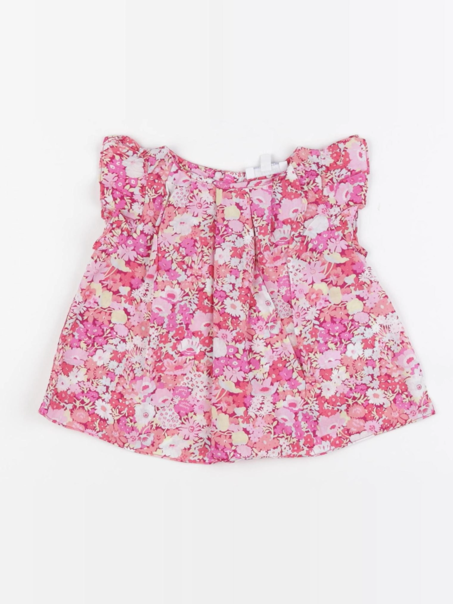 Jacadi - blouse liberty rose - 6 mois