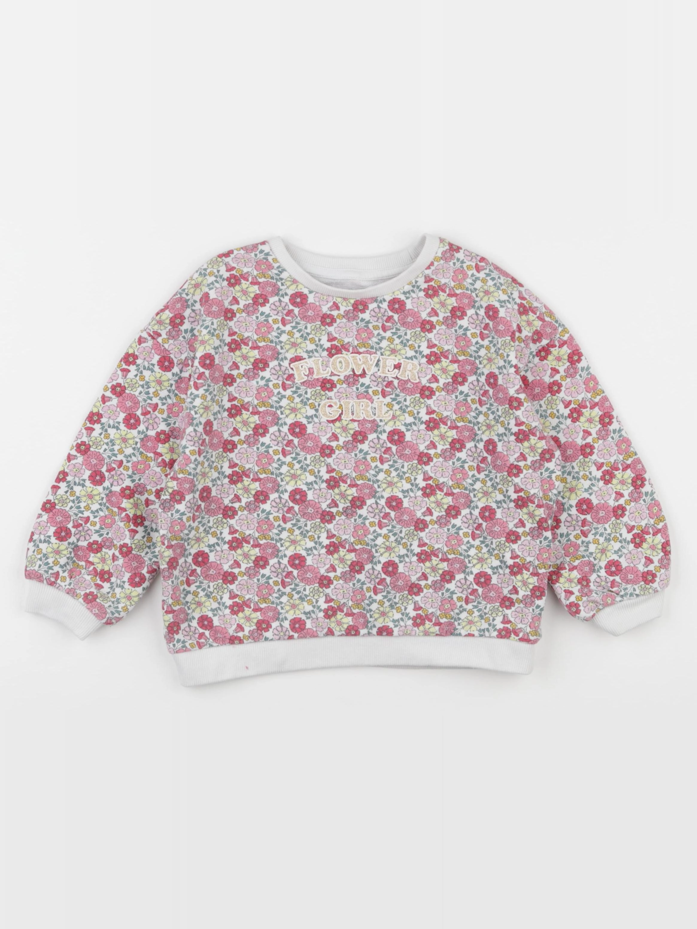 Vertbaudet - sweat multicolore - 4 ans