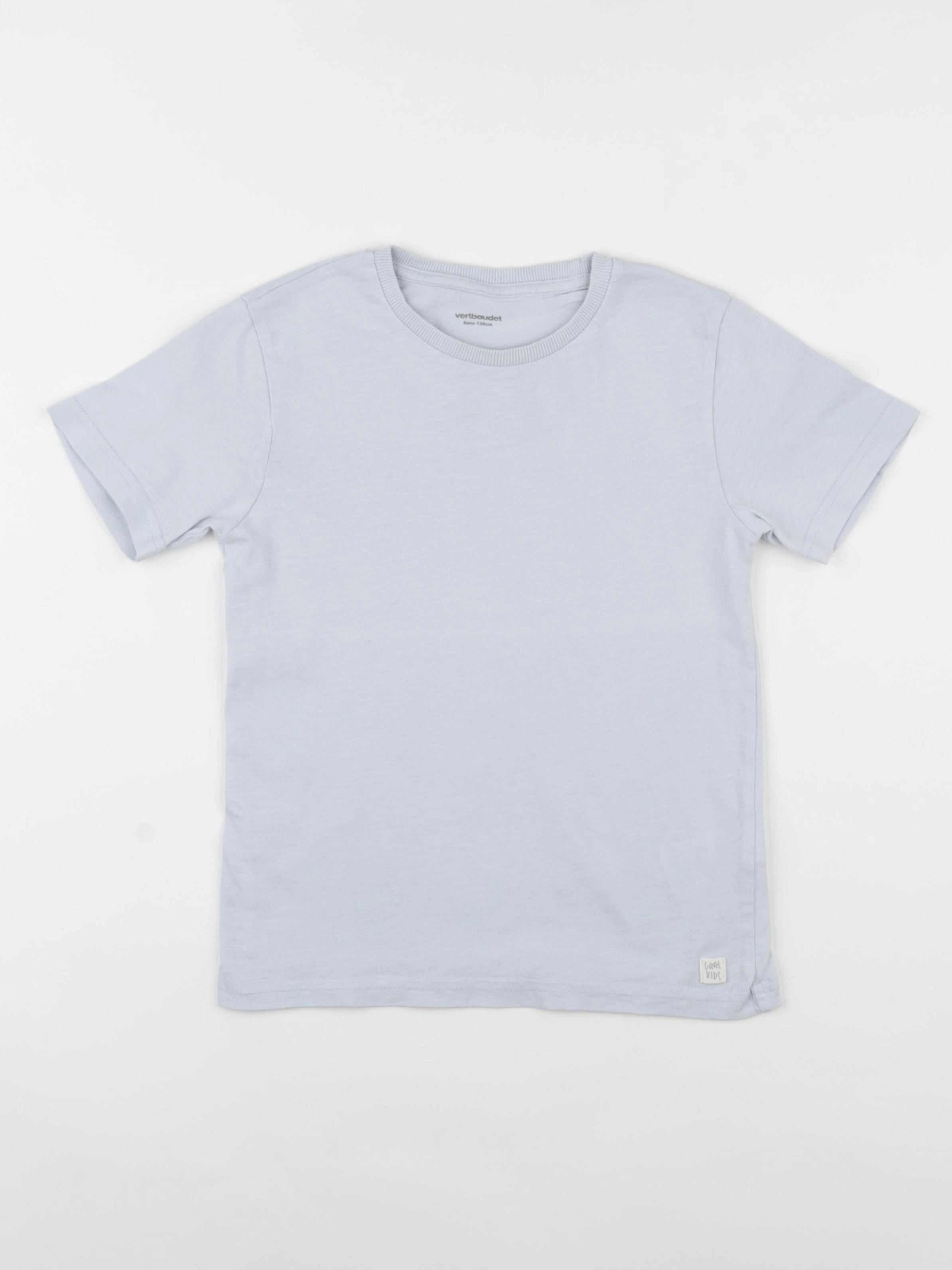 Vertbaudet - maillot de corps bleu - 8 ans
