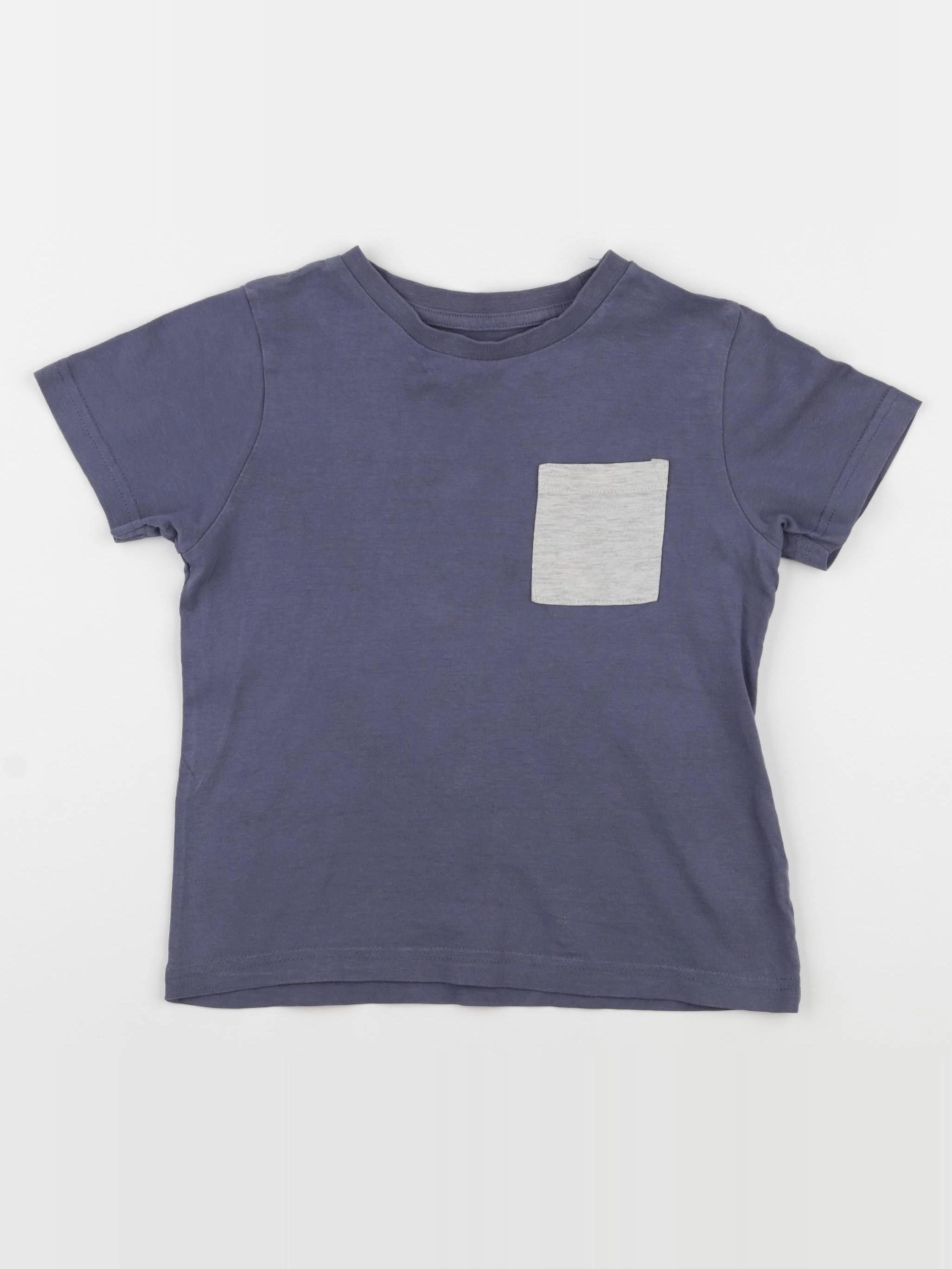 Vertbaudet - tee-shirt bleu - 5 ans