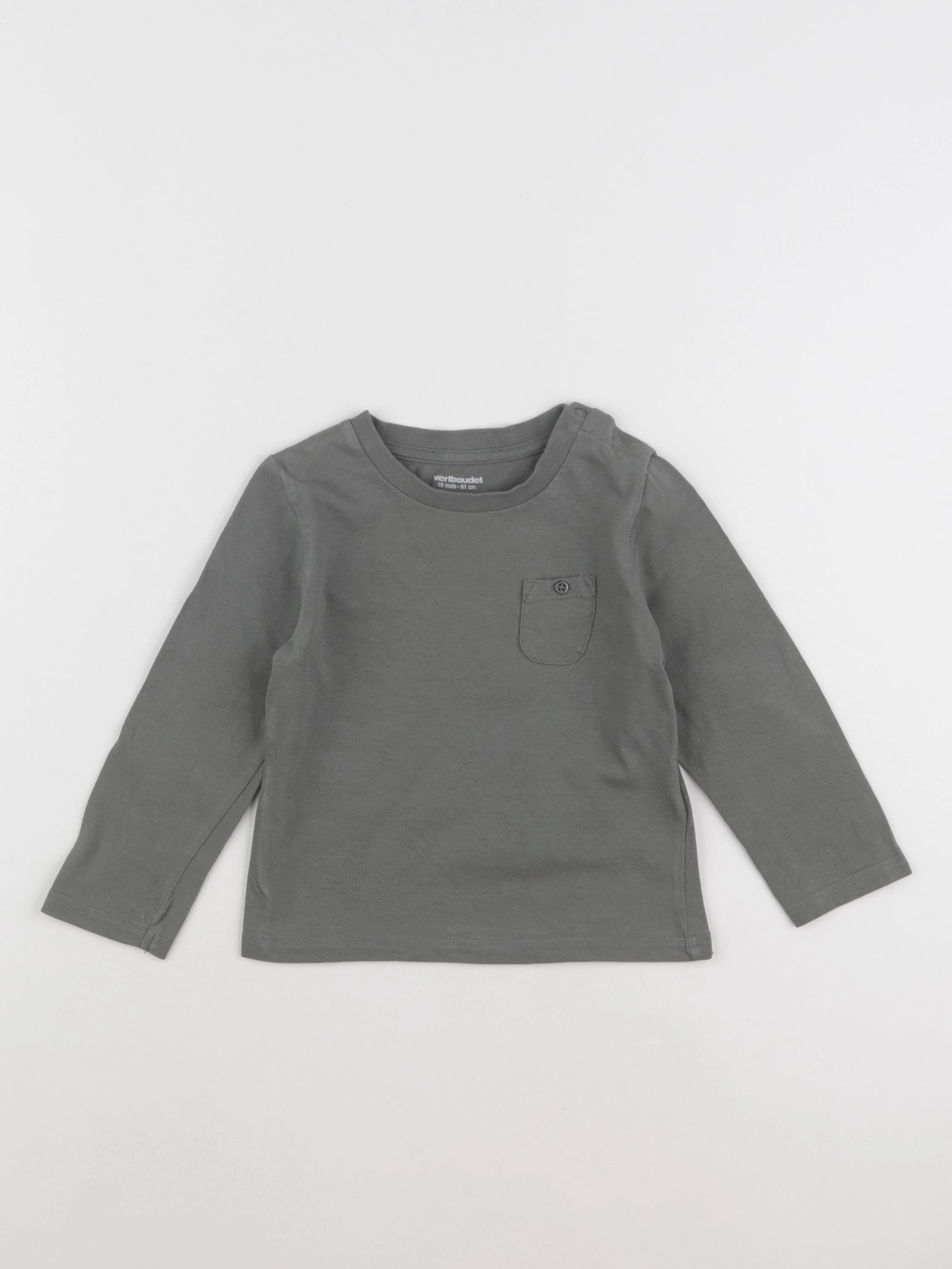 Vertbaudet - tee-shirt vert - 18 mois