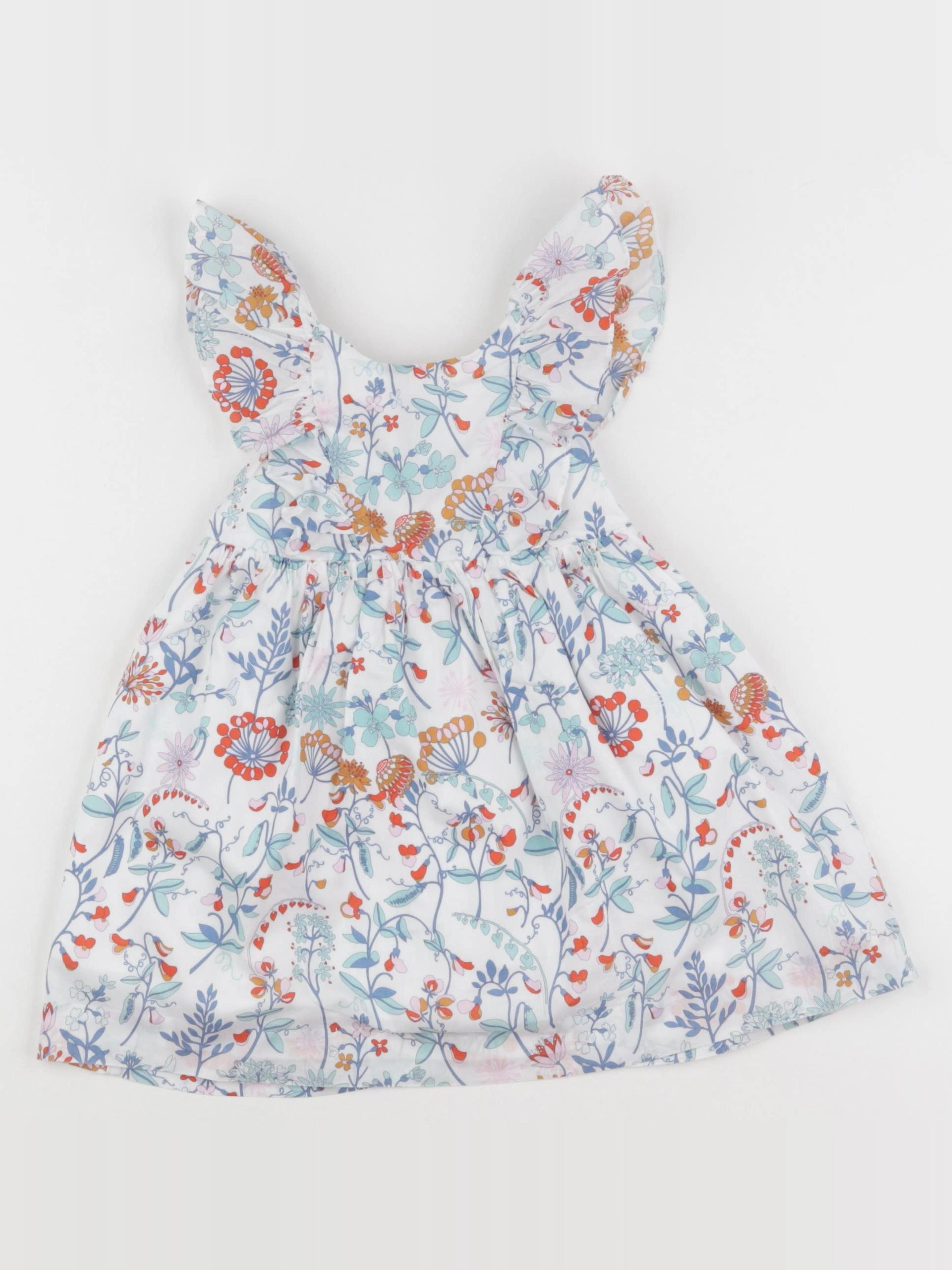 Jacadi - robe liberty multicolore - 18 mois