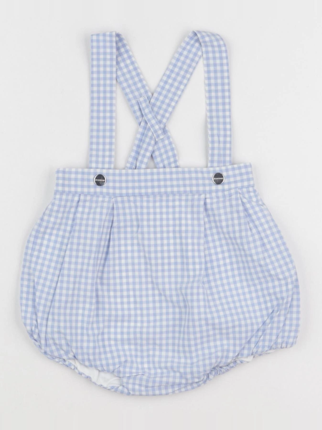 Jacadi - short blanc, bleu - 6 mois