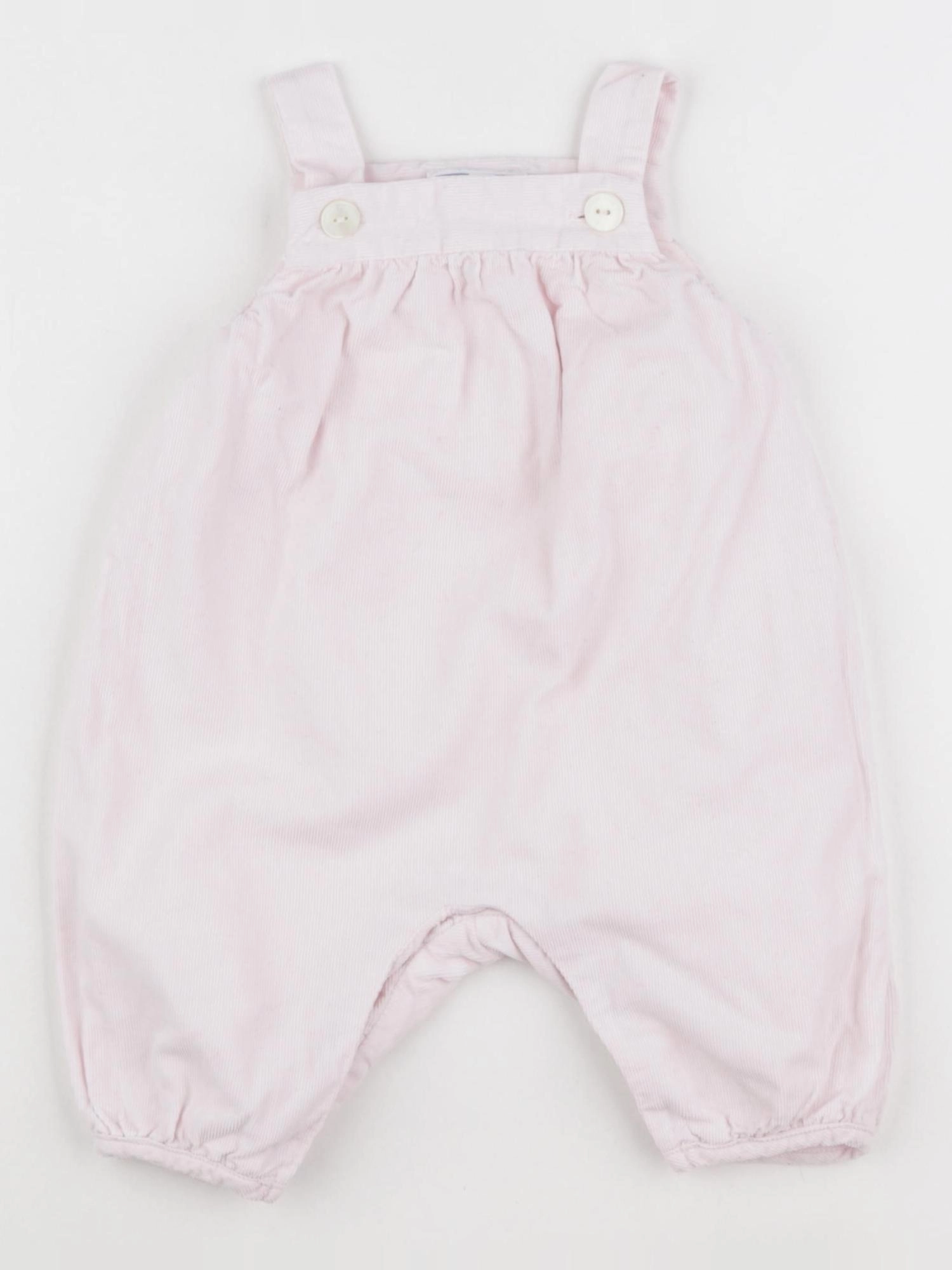 Jacadi - combinaison doublé rose - 3 mois